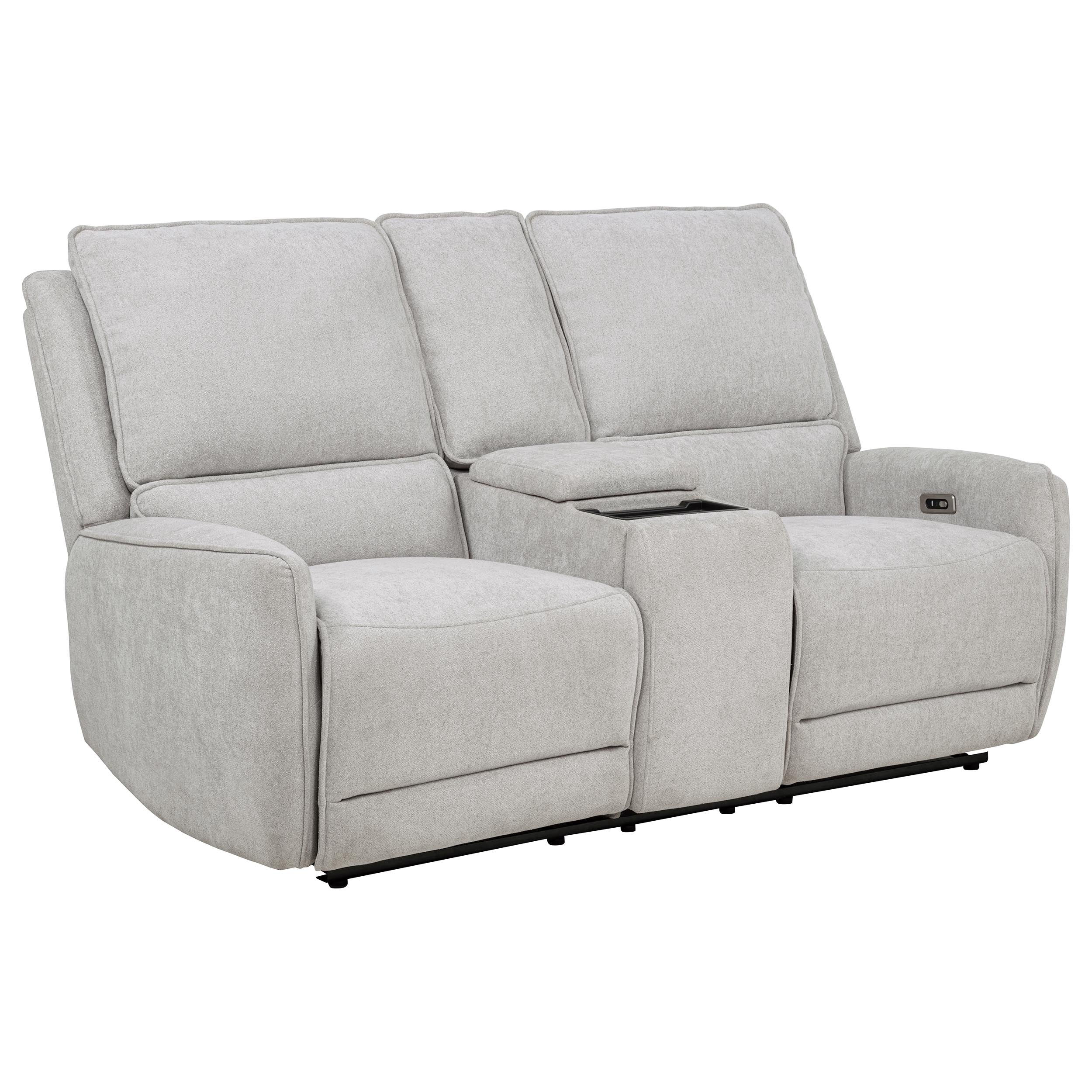 Sylmar Power Reclining Loveseat - Luxury Home Furniture (MI)