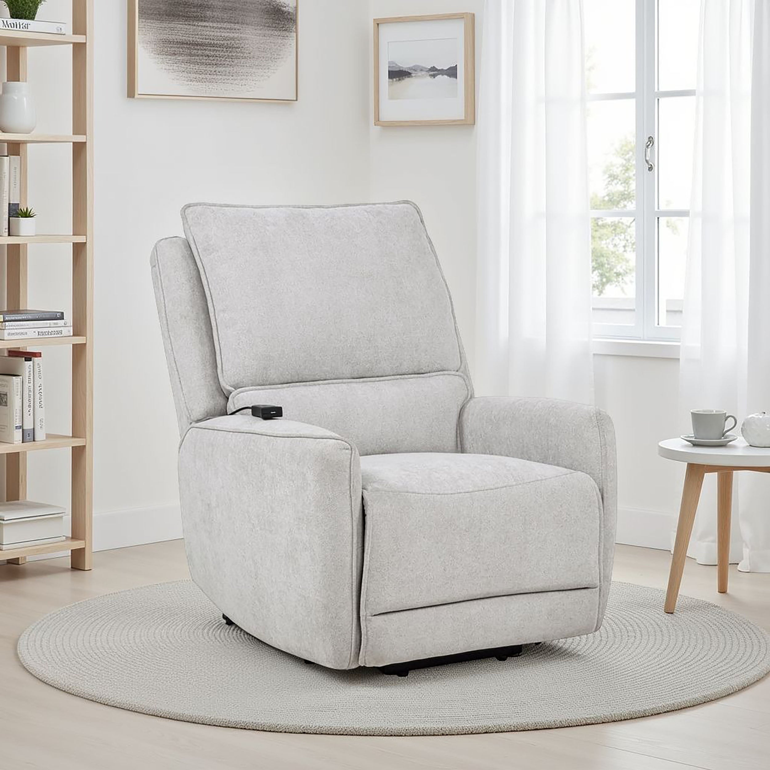 Sylmar Dual Power Lift Recliner - Luxury Home Furniture (MI)