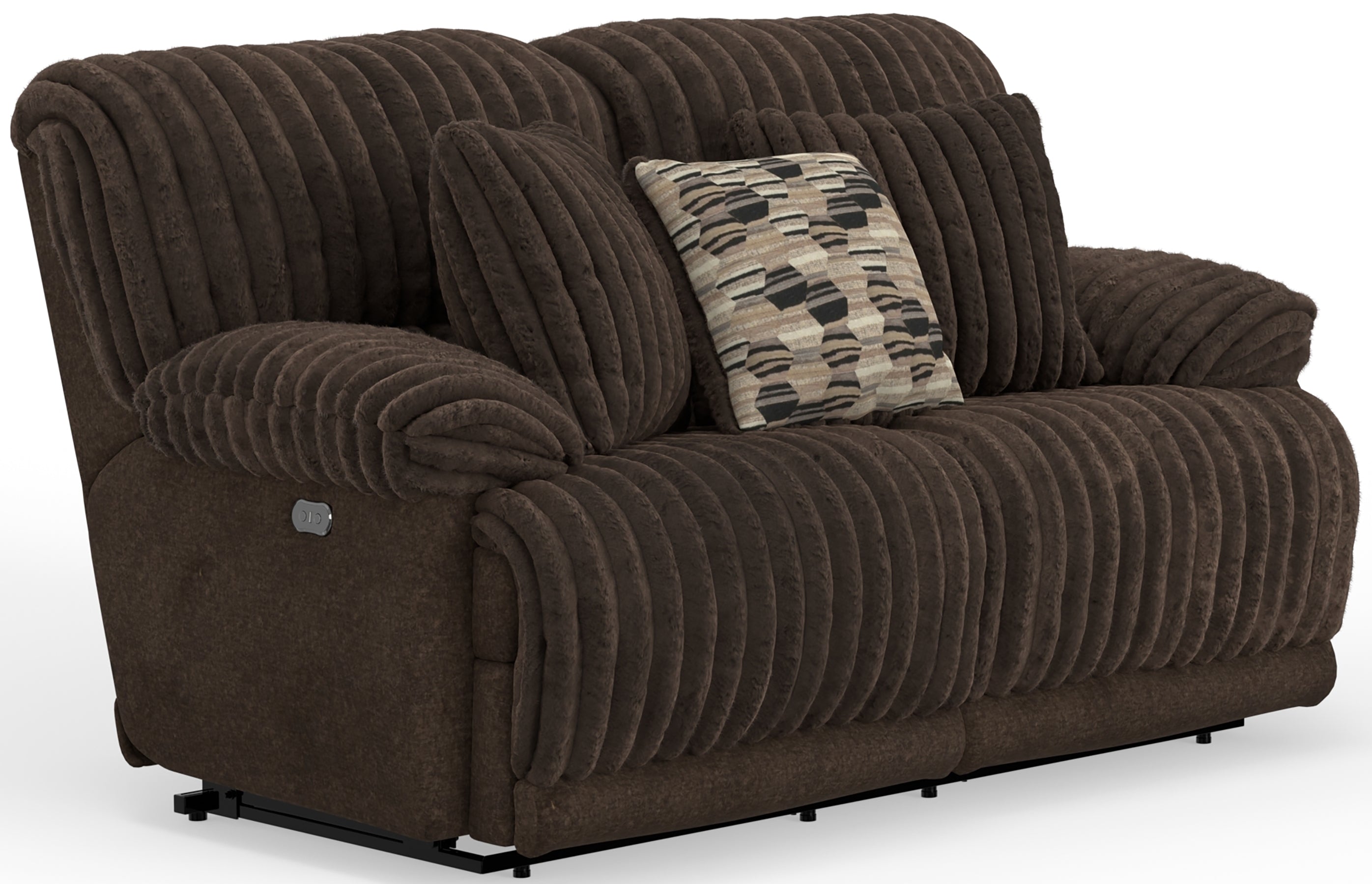Hollifield Power Reclining Loveseat - Luxury Home Furniture (MI)