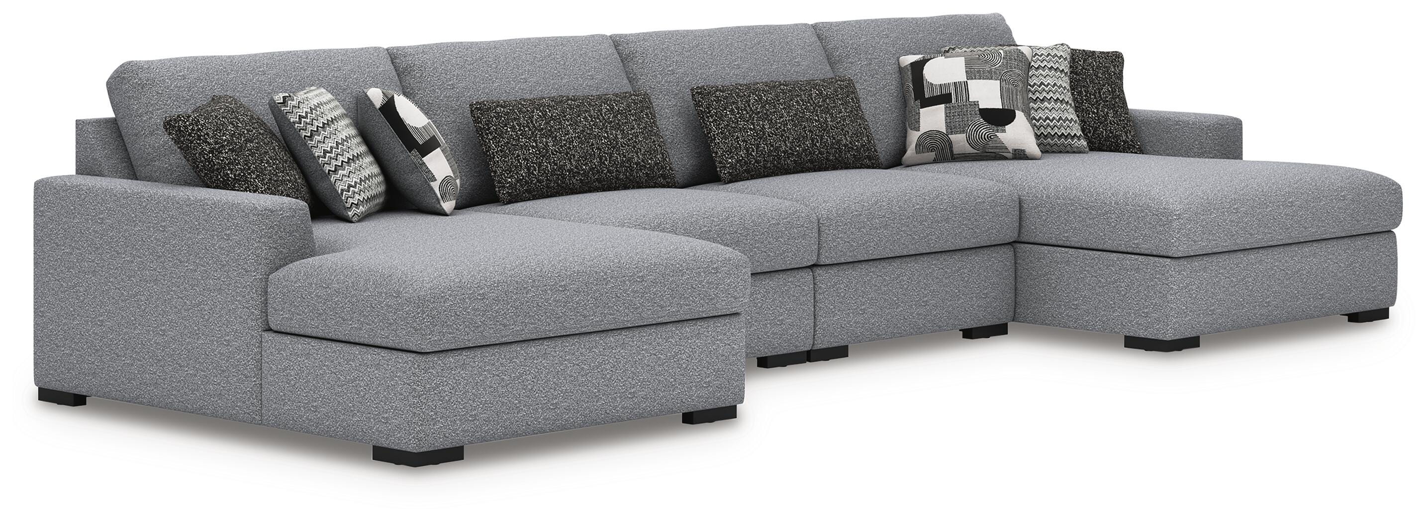 Bealton Sectional with Double Chaise - Luxury Home Furniture (MI)