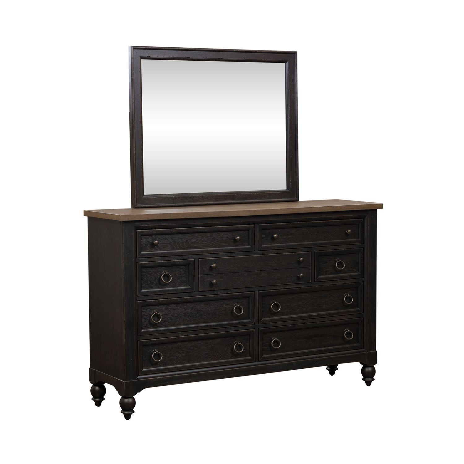 Americana Farmhouse Opt Dresser & Mirror