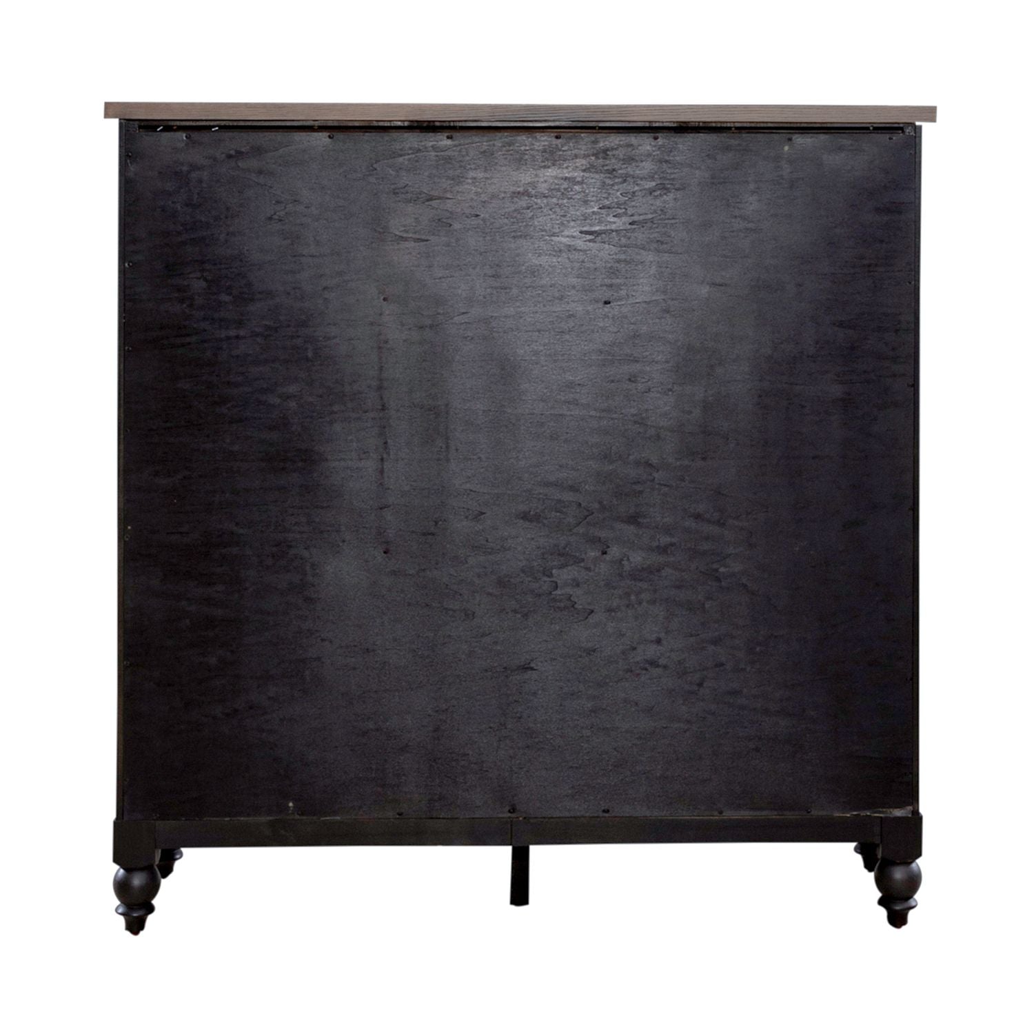 Americana Farmhouse 12 Drawer Chesser in Black - Luxury Home Furniture (MI)