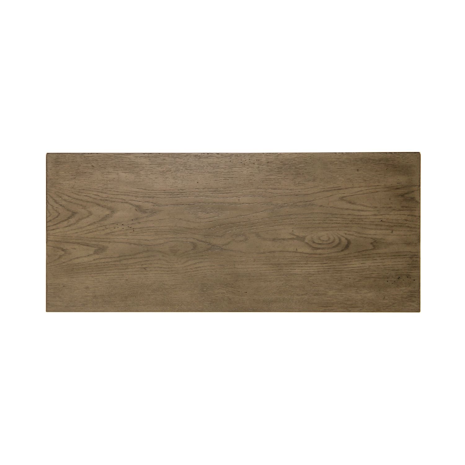 Americana Farmhouse 5 Drawer Chest in Dusty Taupe and Black image