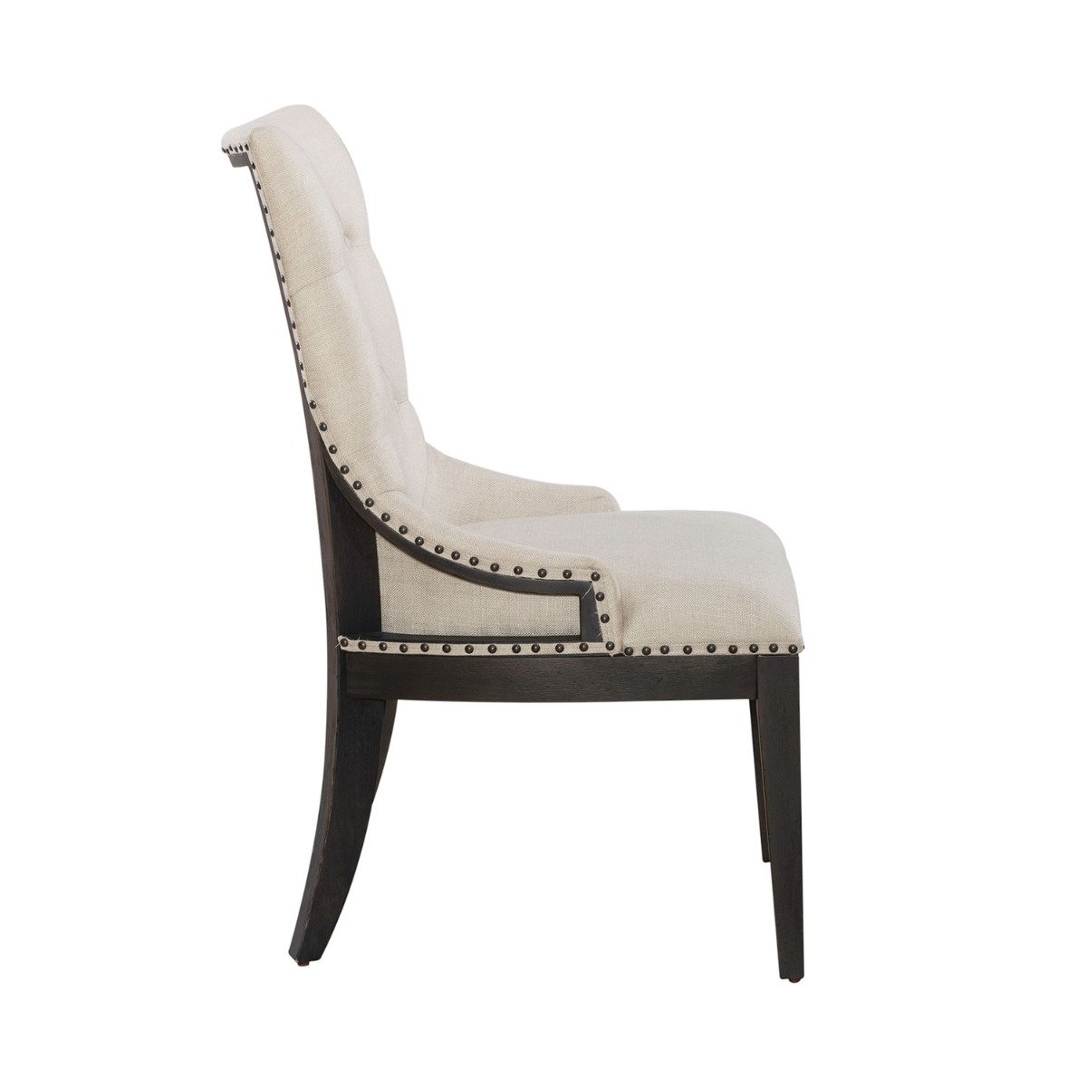 Liberty Furniture Americana Farmhouse Uph Shelter Side Chair (Set of 2) in Black - Luxury Home Furniture (MI)