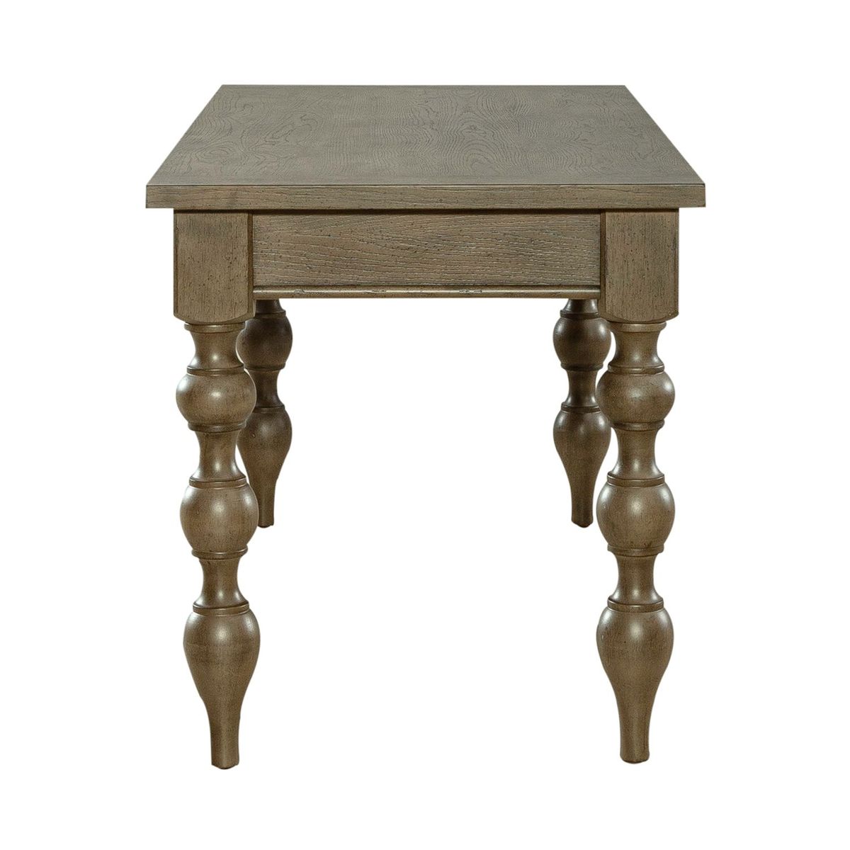 Liberty Furniture Americana Farmhouse Writing Desk in Dusty Taupe - Luxury Home Furniture (MI)