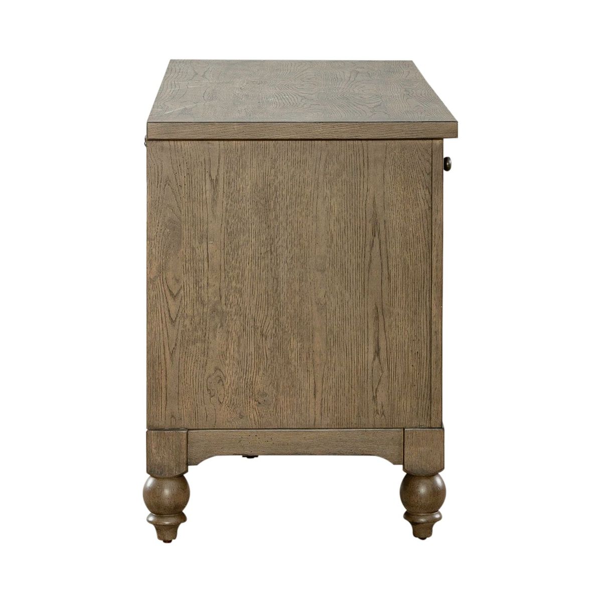 Liberty Furniture Americana Farmhouse Credenza in Dusty Taupe - Luxury Home Furniture (MI)