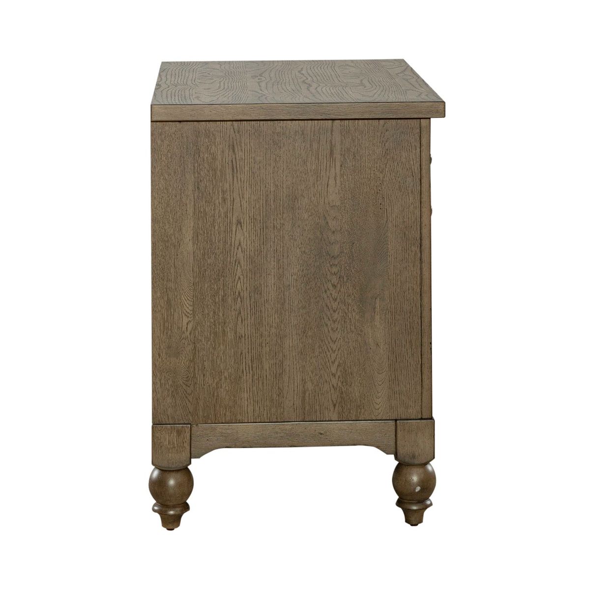 Liberty Furniture Americana Farmhouse Lateral File Cabinet in Dusty Taupe - Luxury Home Furniture (MI)