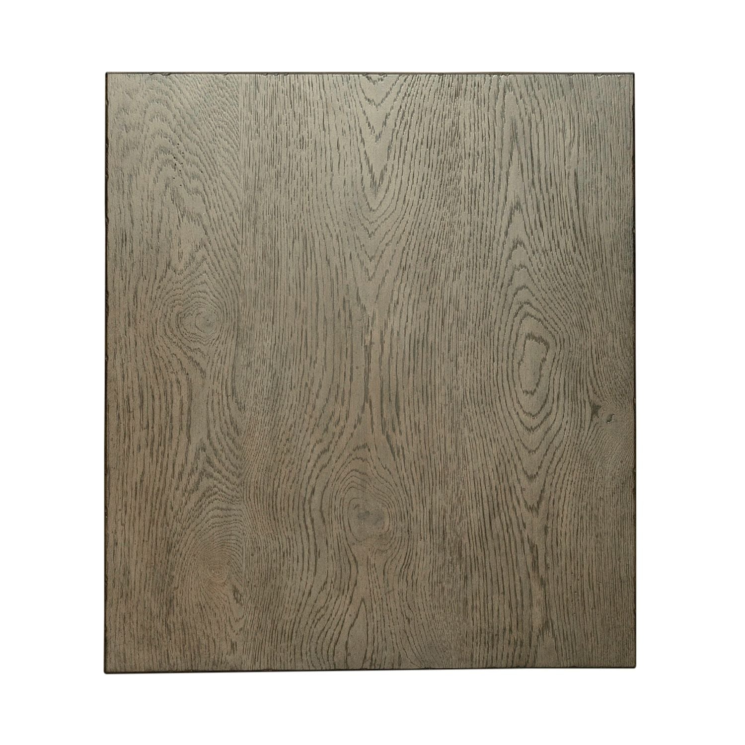 Americana Farmhouse End Table in Dusty Taupe - Luxury Home Furniture (MI)