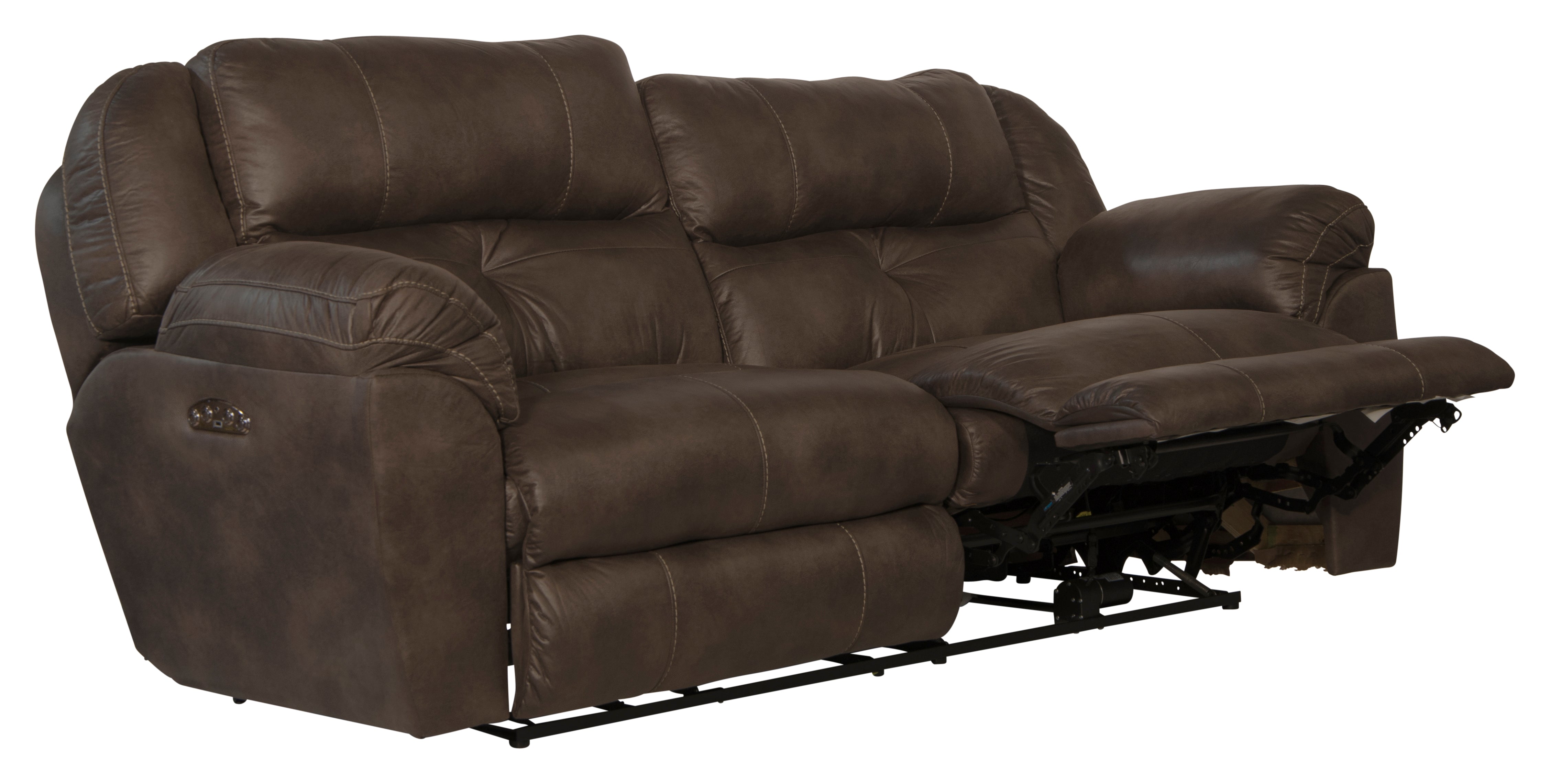 Ferrington Power Headrest Power Lay Flat Reclining Sofa - Luxury Home Furniture (MI)