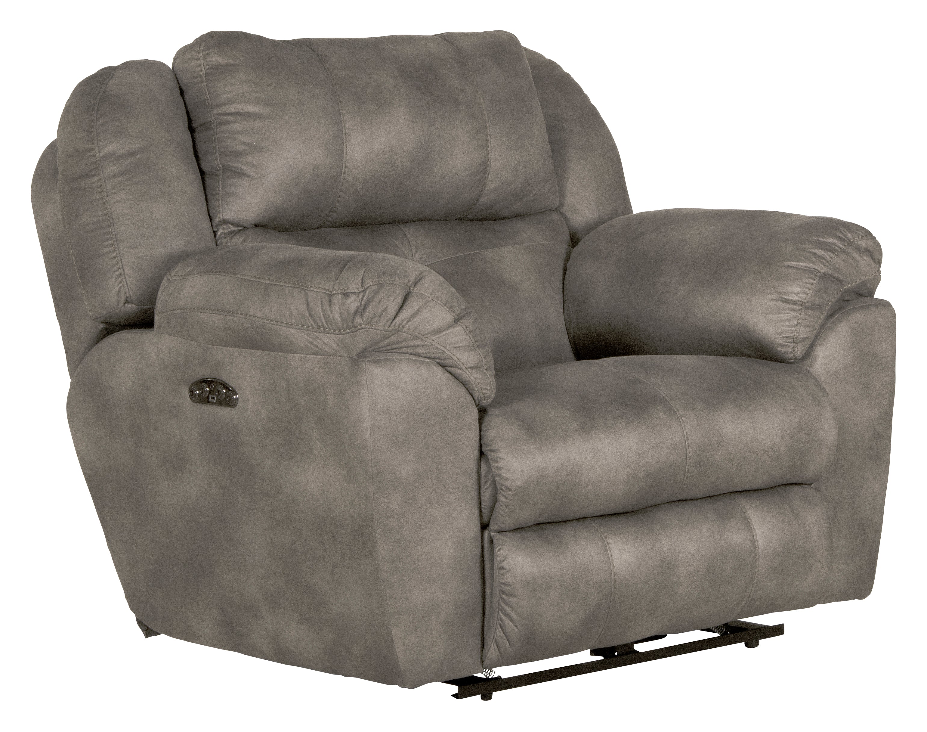 Ferrington Power Headrest Power Lay Flat Recliner - Luxury Home Furniture (MI)