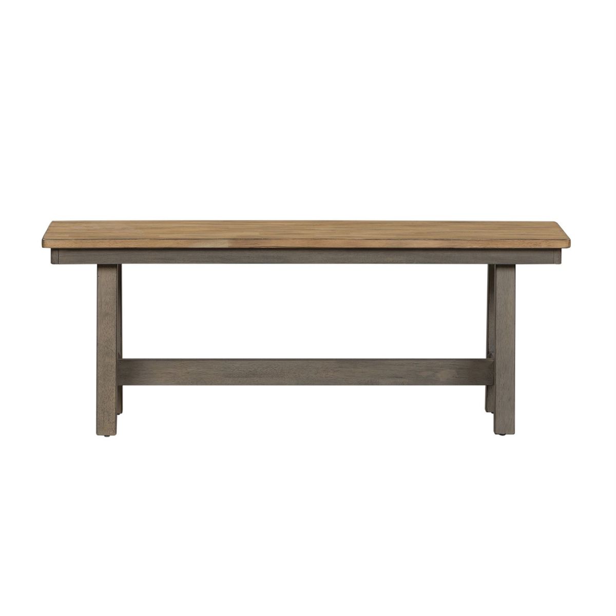 Liberty Furniture Lindsey Farm Backless Bench (RTA) in Gray and Sandstone - Luxury Home Furniture (MI)
