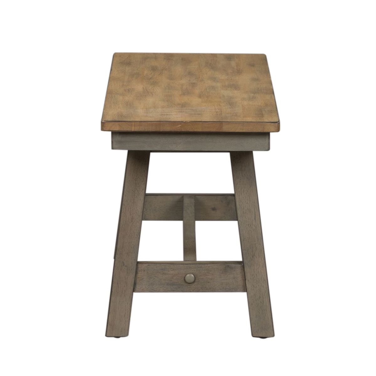 Liberty Furniture Lindsey Farm Backless Bench (RTA) in Gray and Sandstone - Luxury Home Furniture (MI)