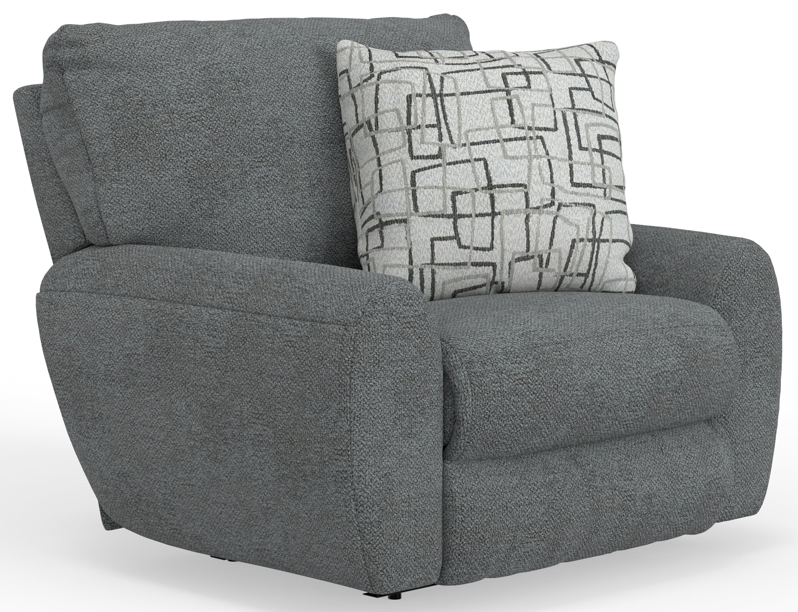 Maxwell Power Deep Seat Lay Flat Recliner - Luxury Home Furniture (MI)
