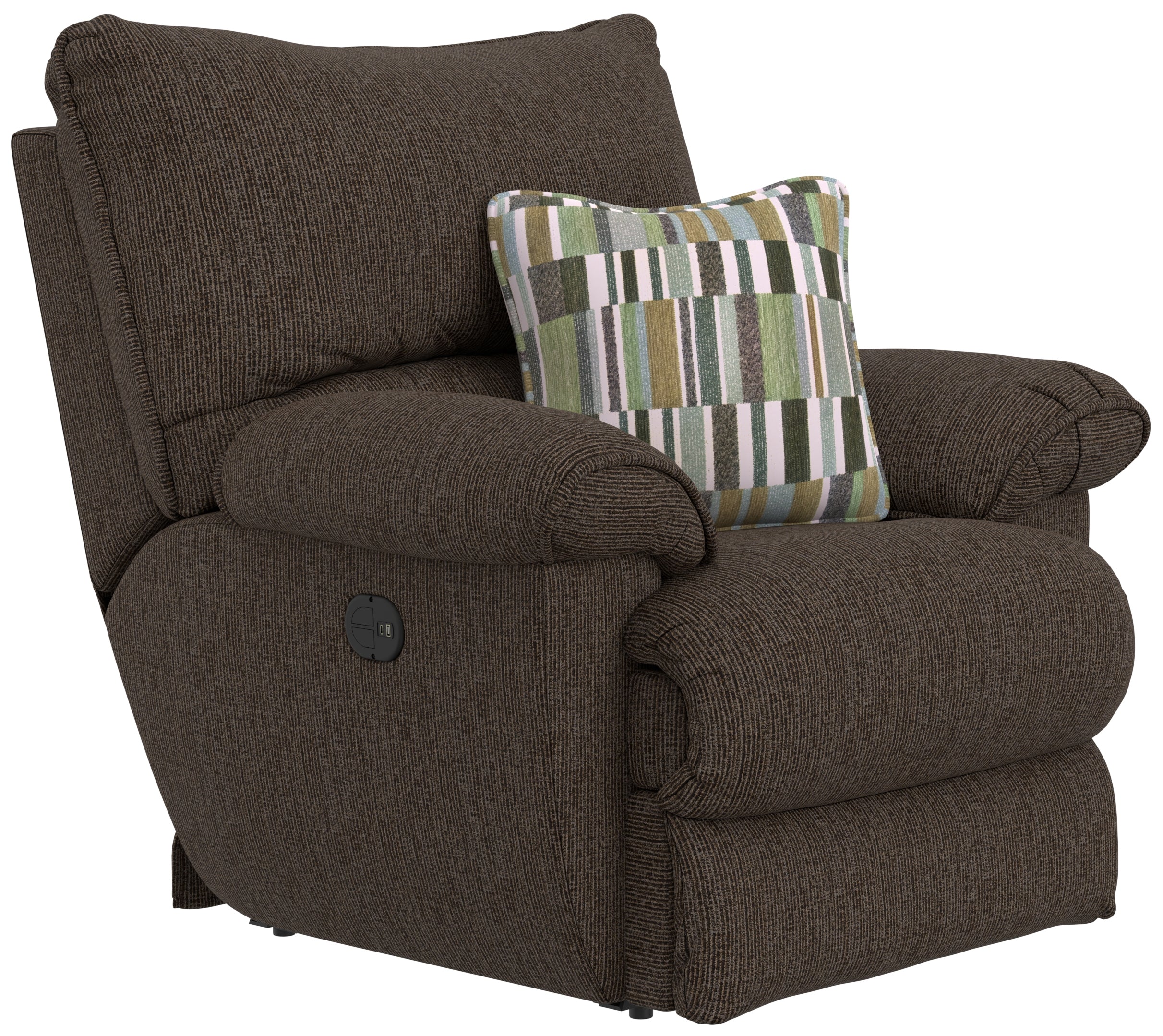 Lenny Power Lay Flat Recliner - Luxury Home Furniture (MI)
