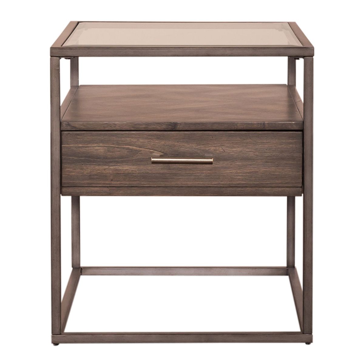 Liberty Furniture Jamestown End Table in Brown image