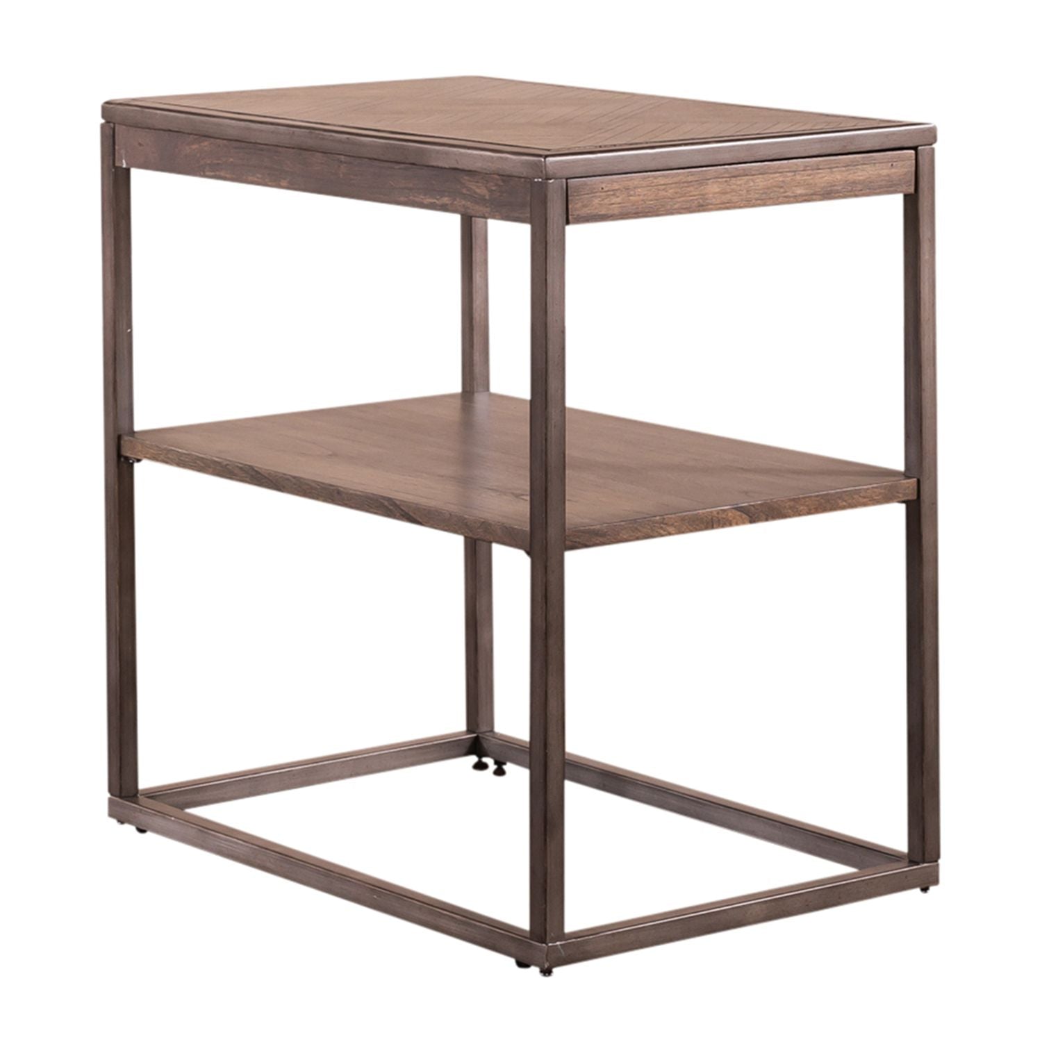 Jamestown Chair Side Table in Brown - Luxury Home Furniture (MI)