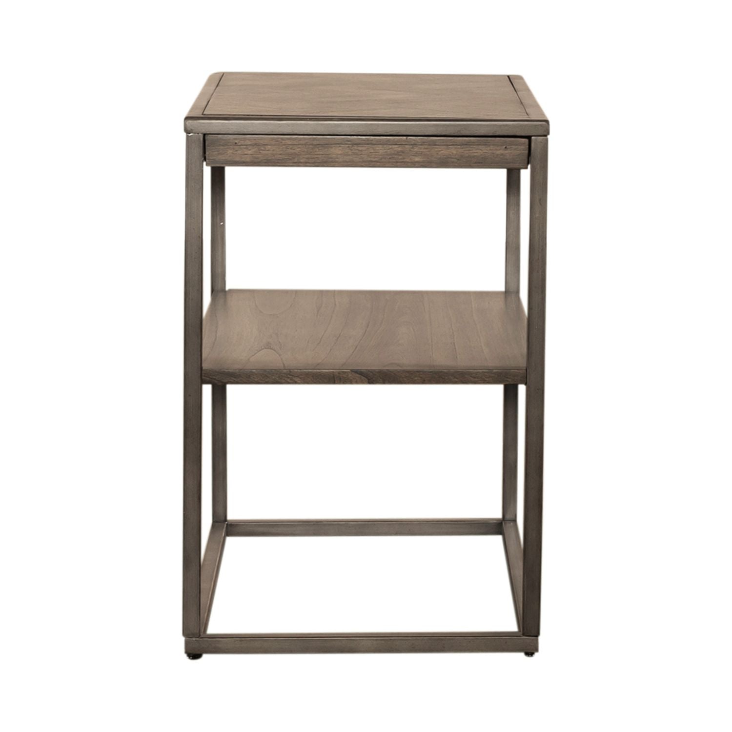Jamestown Chair Side Table in Brown image