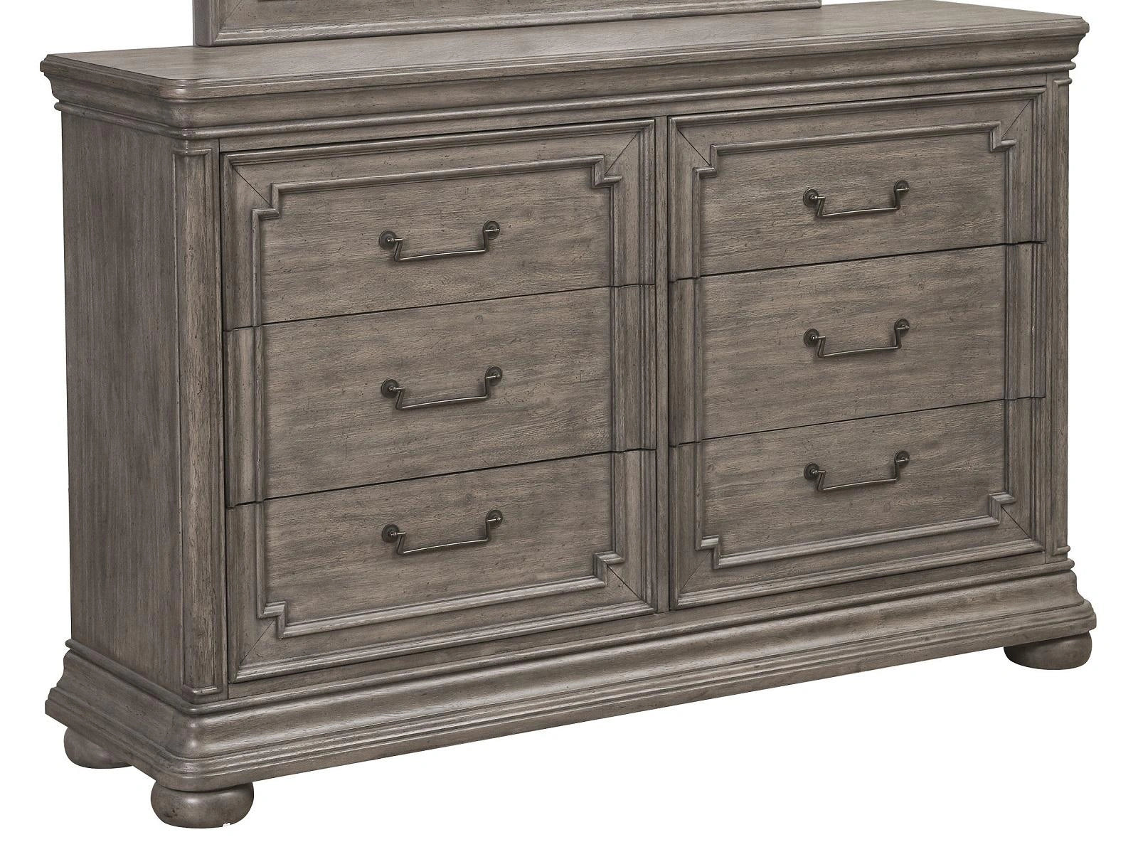 Pulaski Lasalle 6 Drawer Dresser in Natural