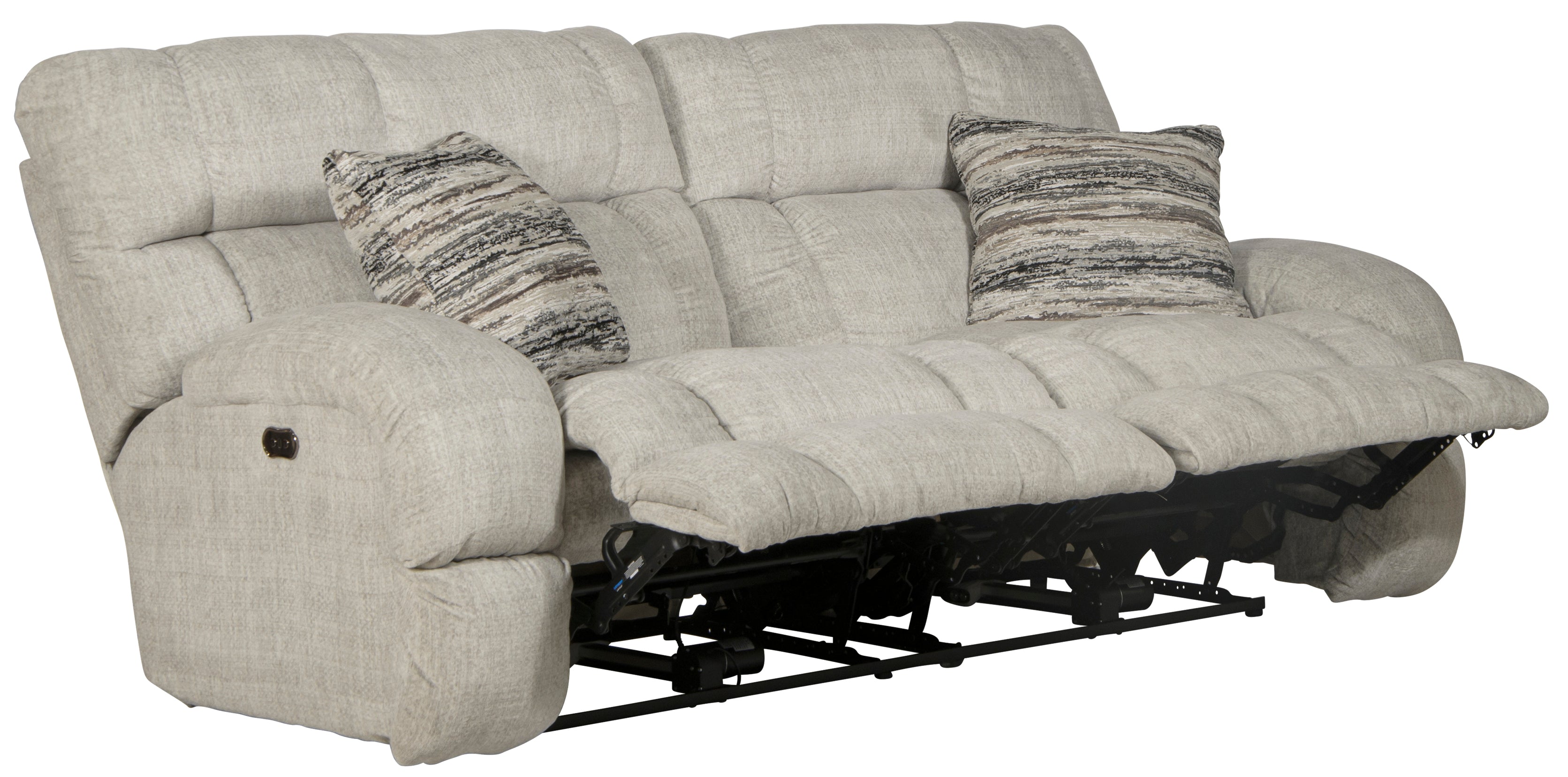 Ashland Power Lay Flat Recl Console Lvst - Luxury Home Furniture (MI)