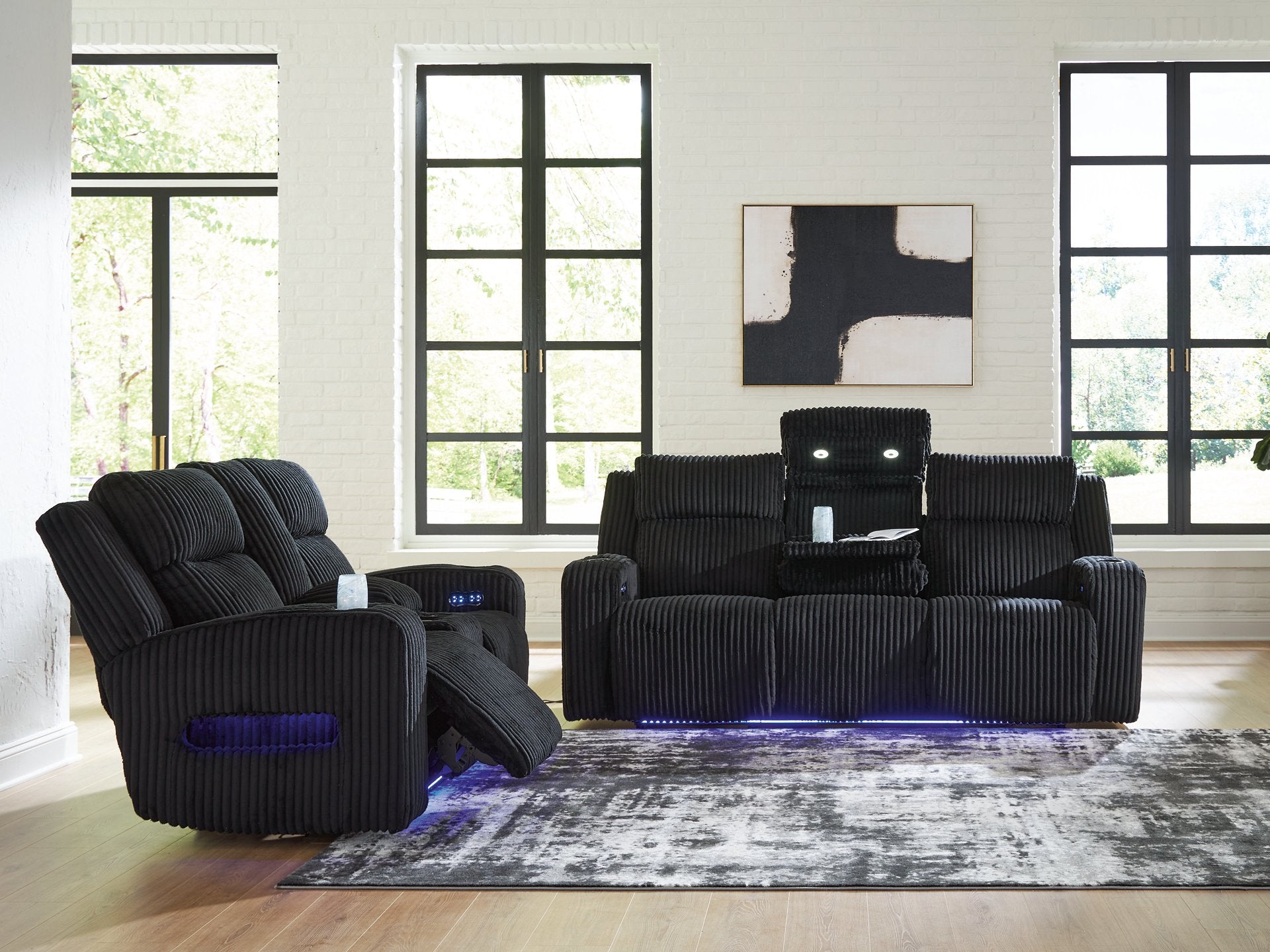 Forest Lake Living Room Set - Luxury Home Furniture (MI)
