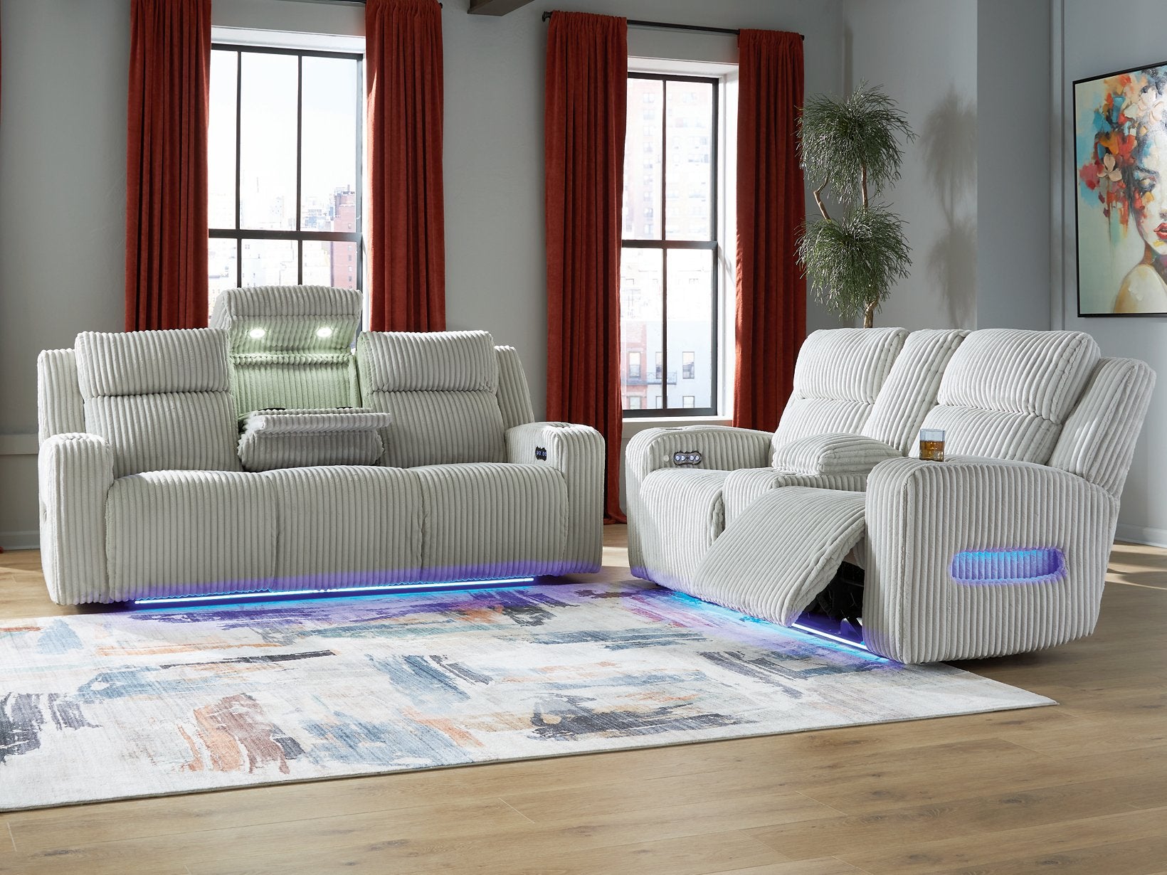 Forest Lake Living Room Set - Luxury Home Furniture (MI)