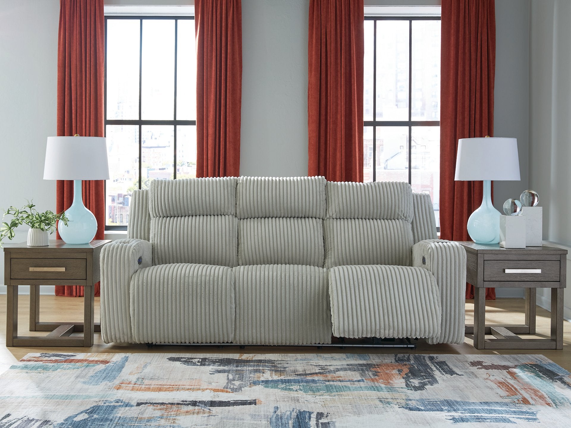 Forest Lake Power Reclining Sofa - Luxury Home Furniture (MI)