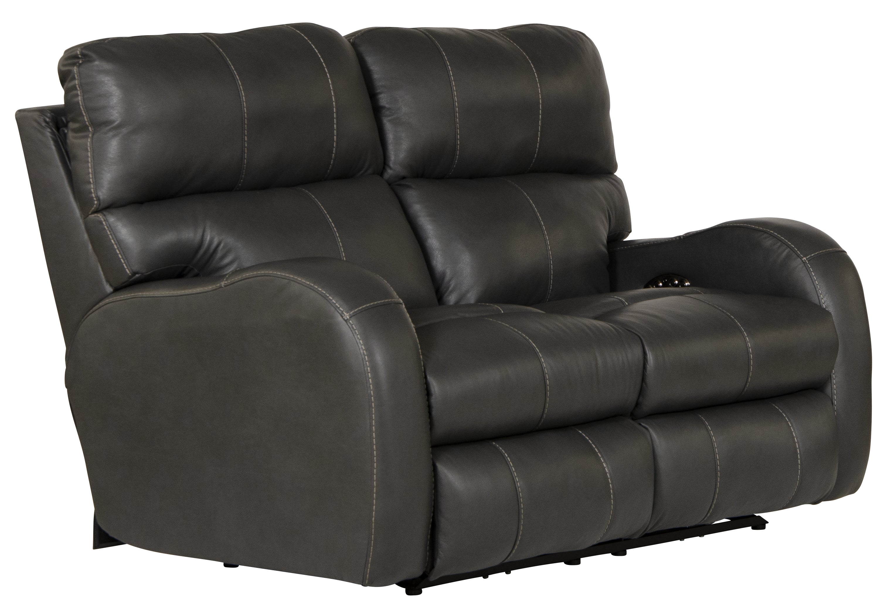 Angelo Power Headrest Power LayFlat Reclining Loveseat - Luxury Home Furniture (MI)