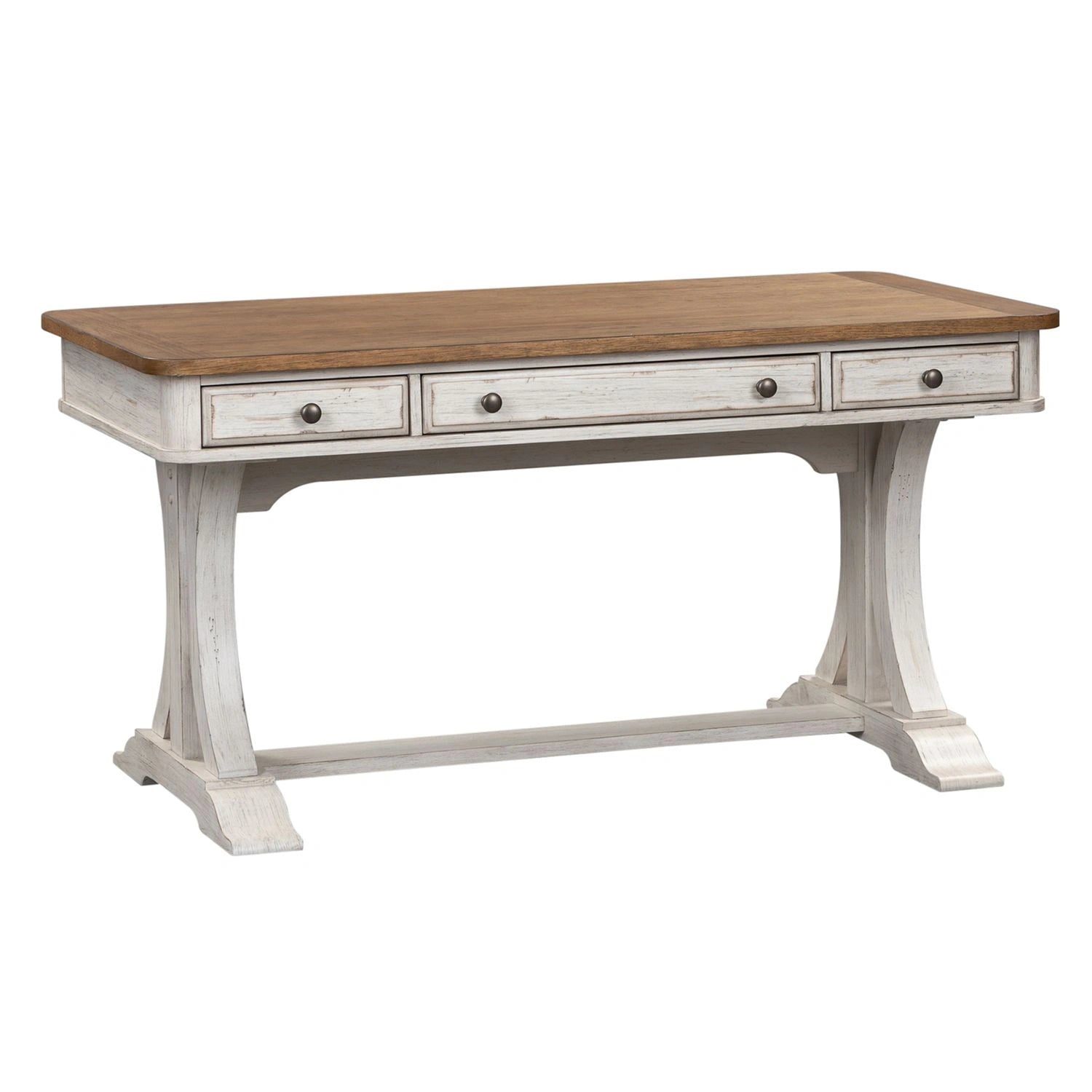 Farmhouse Reimagined Writing Desk in Antique White image