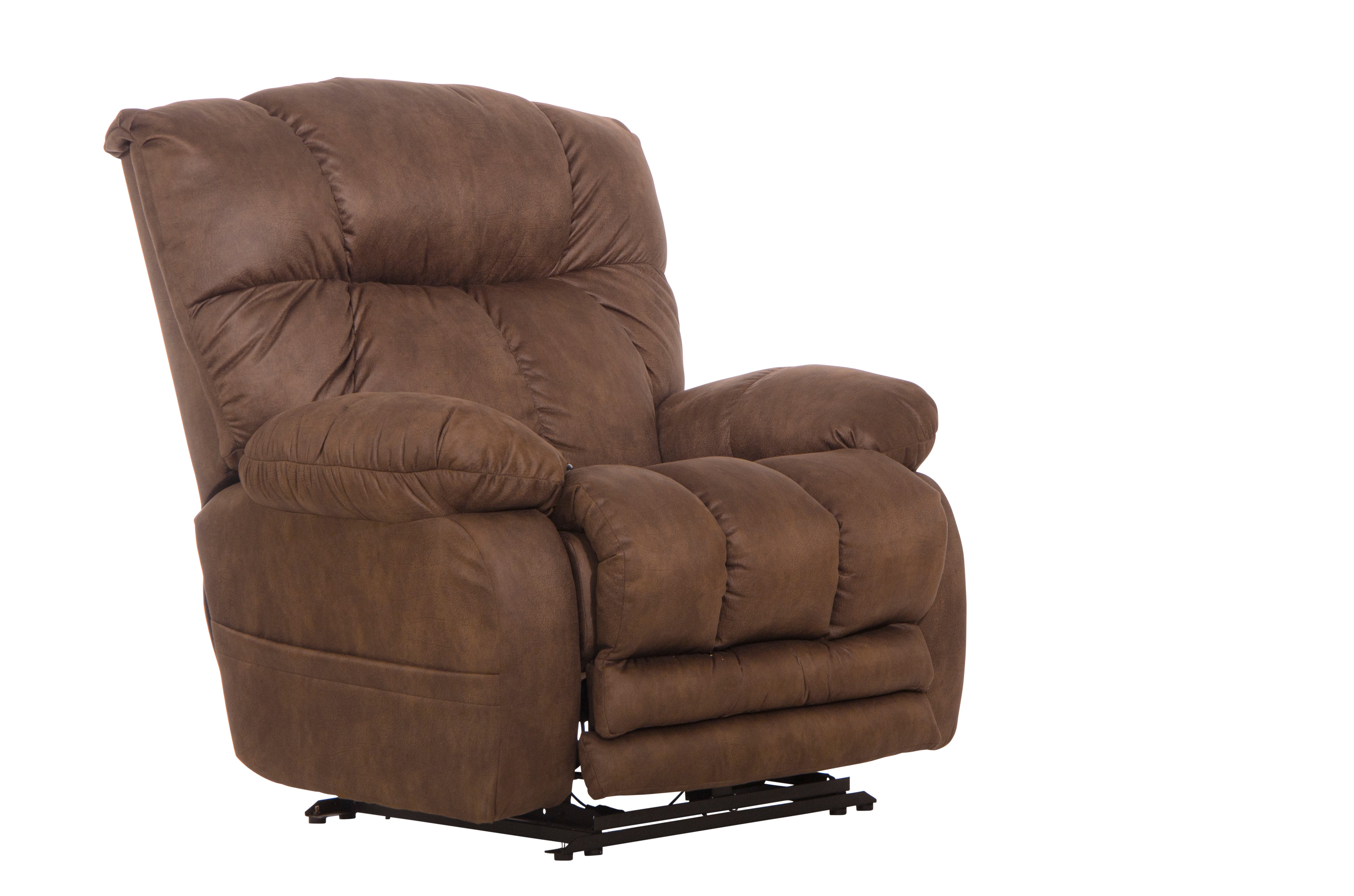 Dawkins Power Lay Flat Recl w/Oversize Xtra Comfort Ottoman - Luxury Home Furniture (MI)