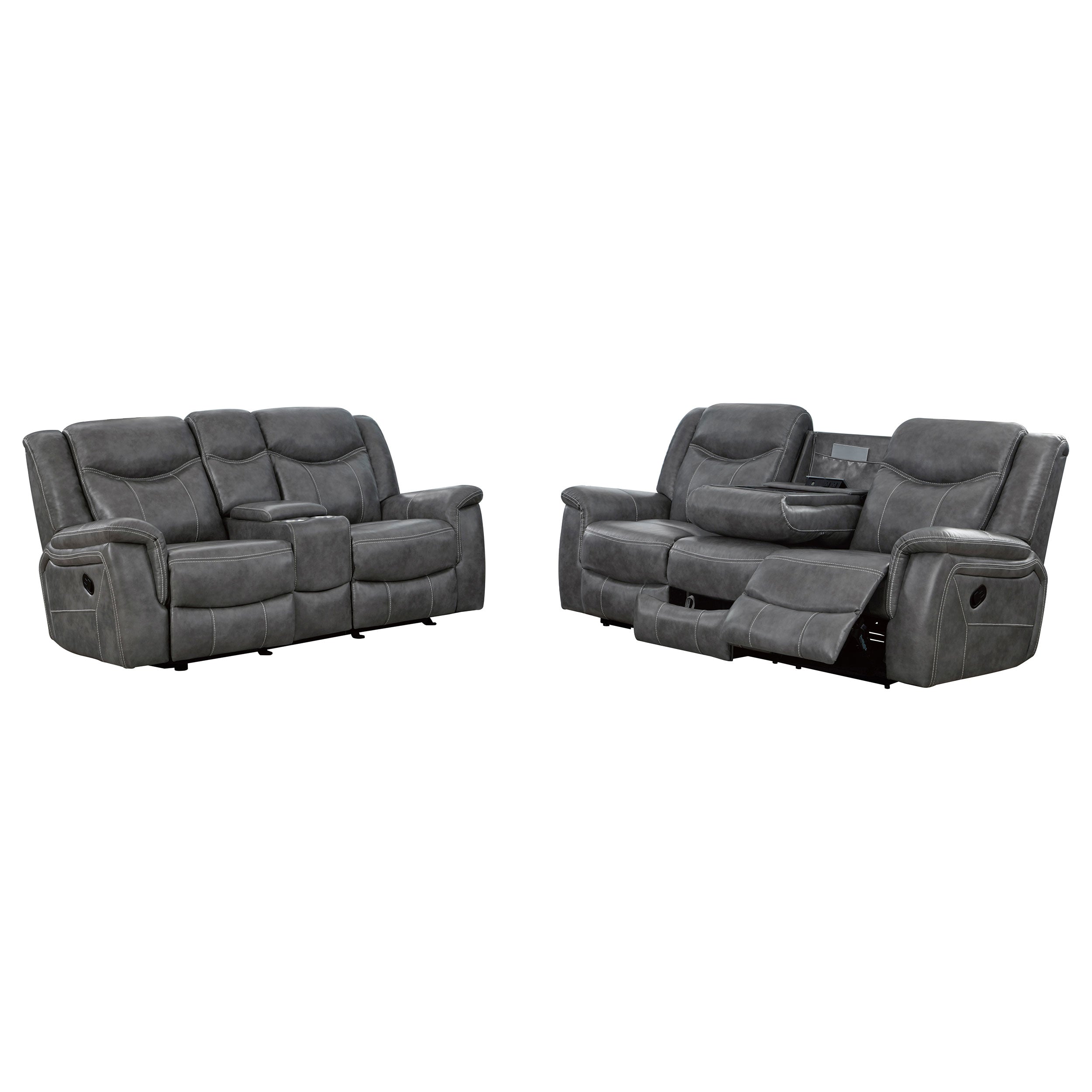 Conrad Reclining Sofa Set - Luxury Home Furniture (MI)