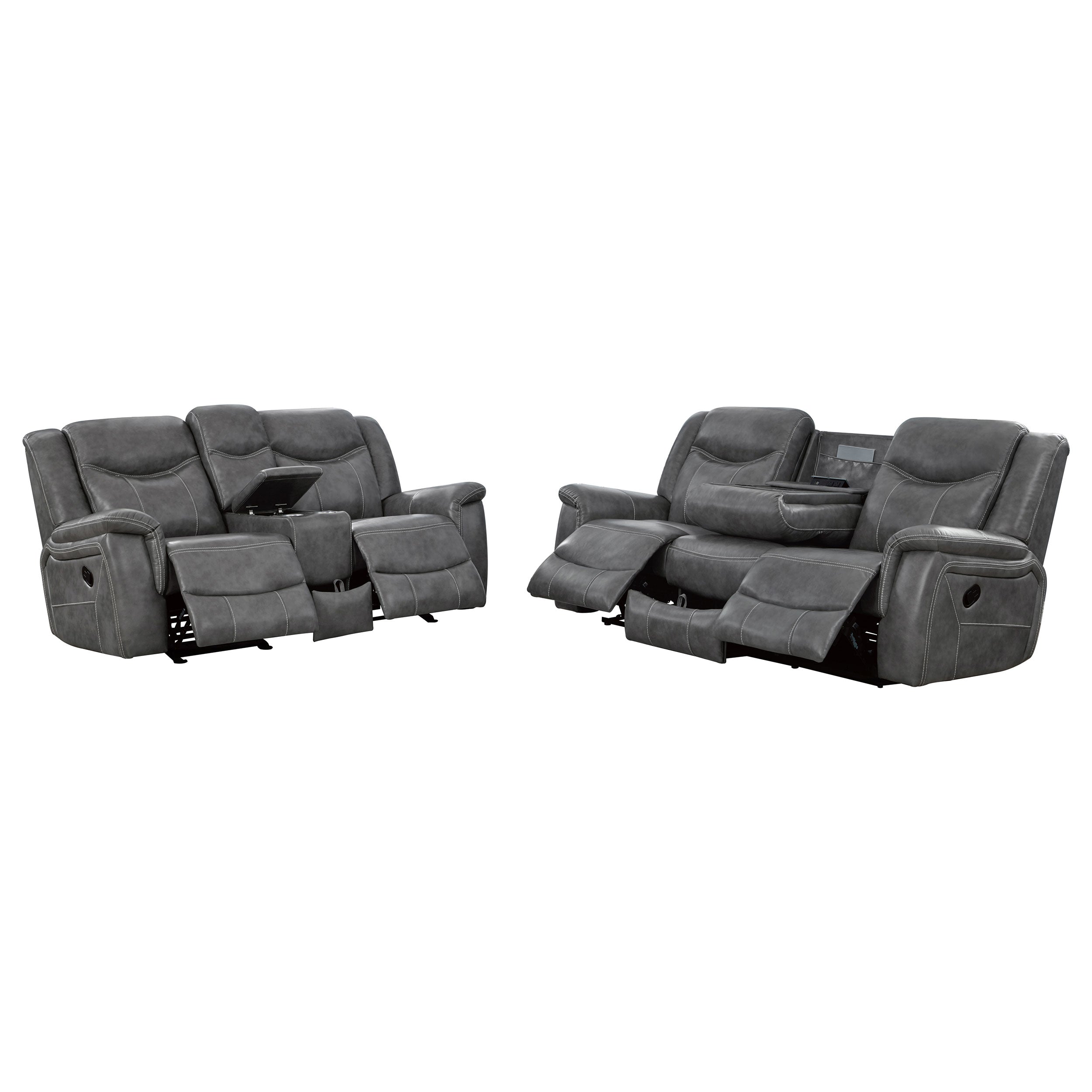 Conrad Reclining Sofa Set - Luxury Home Furniture (MI)