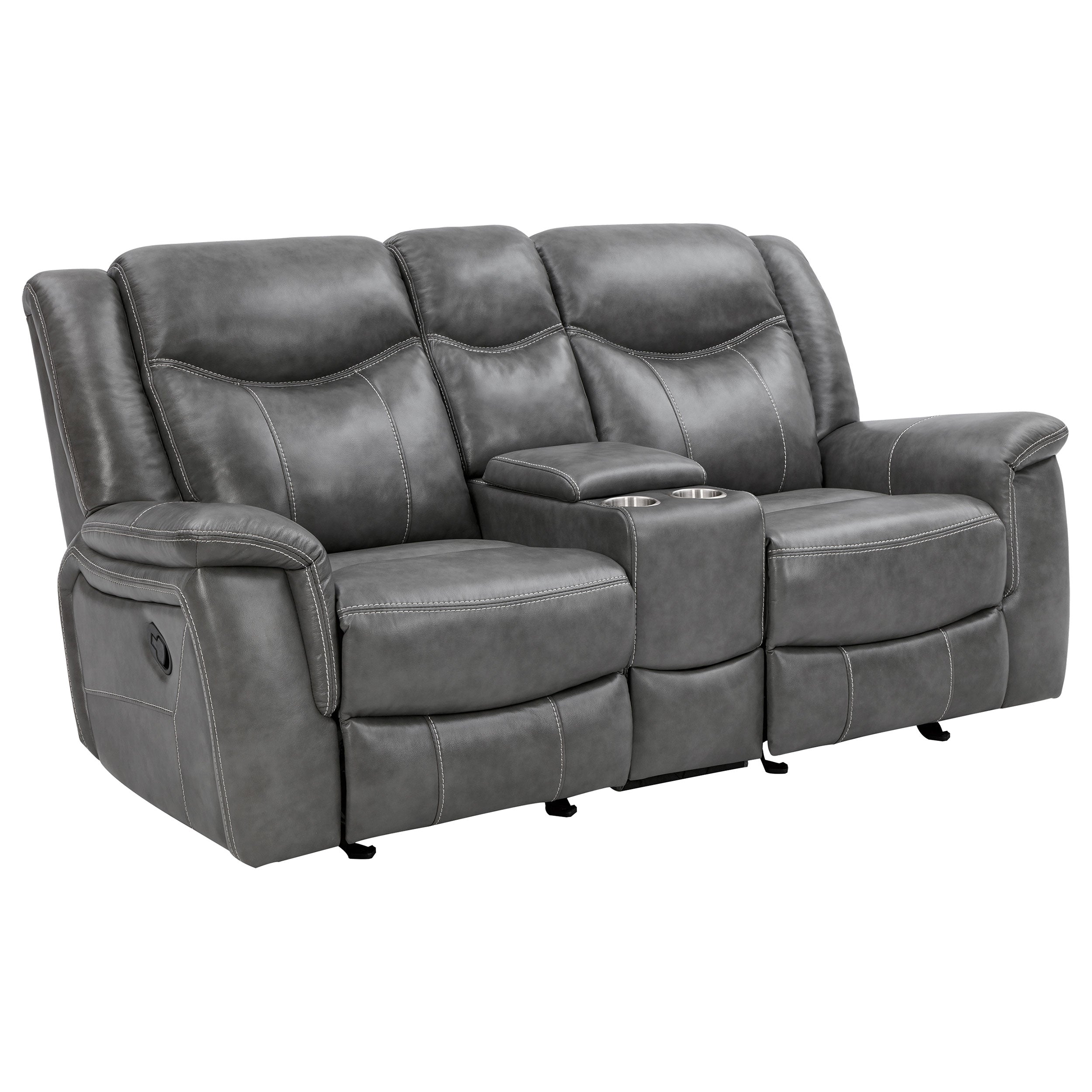 Conrad Reclining Glider Loveseat - Luxury Home Furniture (MI)