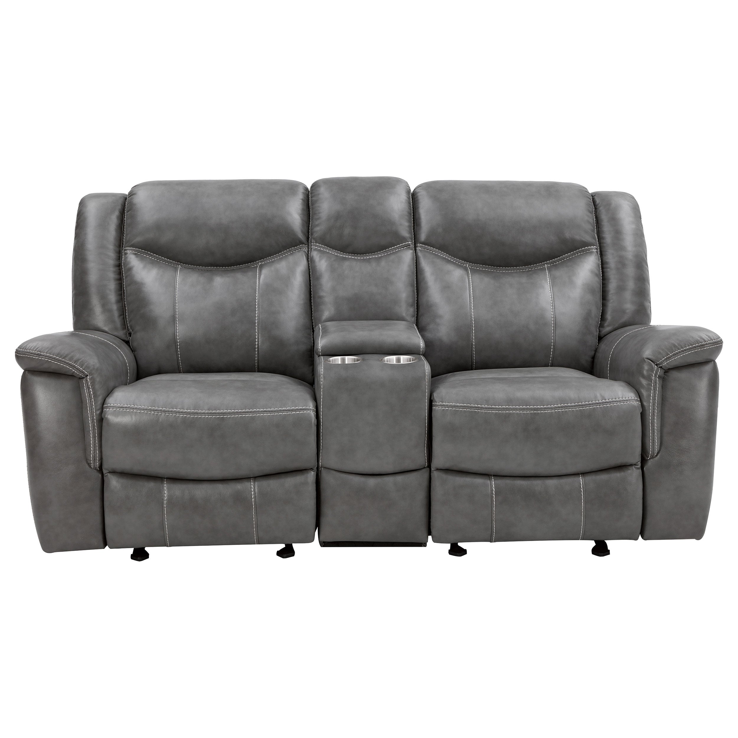 Conrad Reclining Glider Loveseat - Luxury Home Furniture (MI)