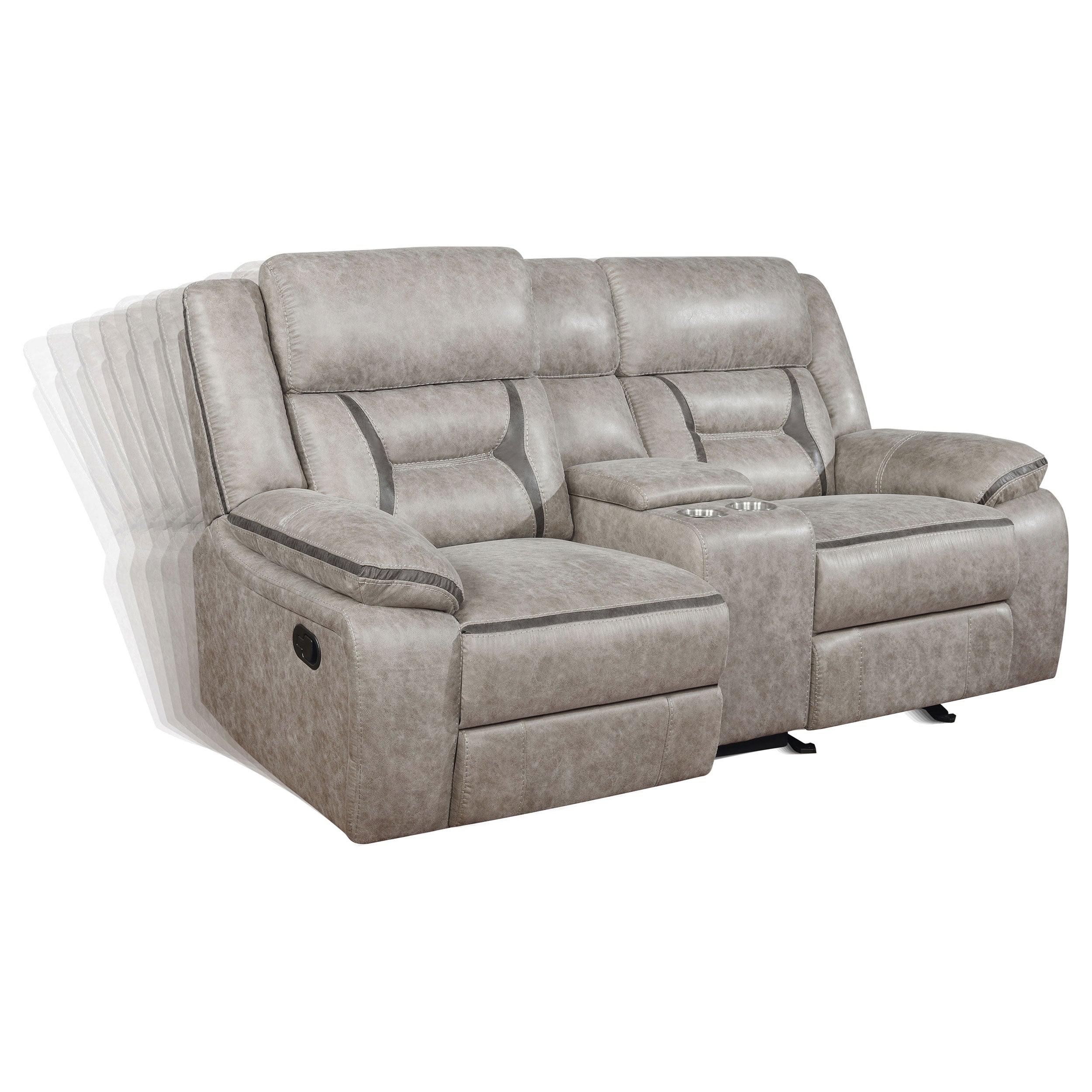 Greer Reclining Sofa Set - Luxury Home Furniture (MI)
