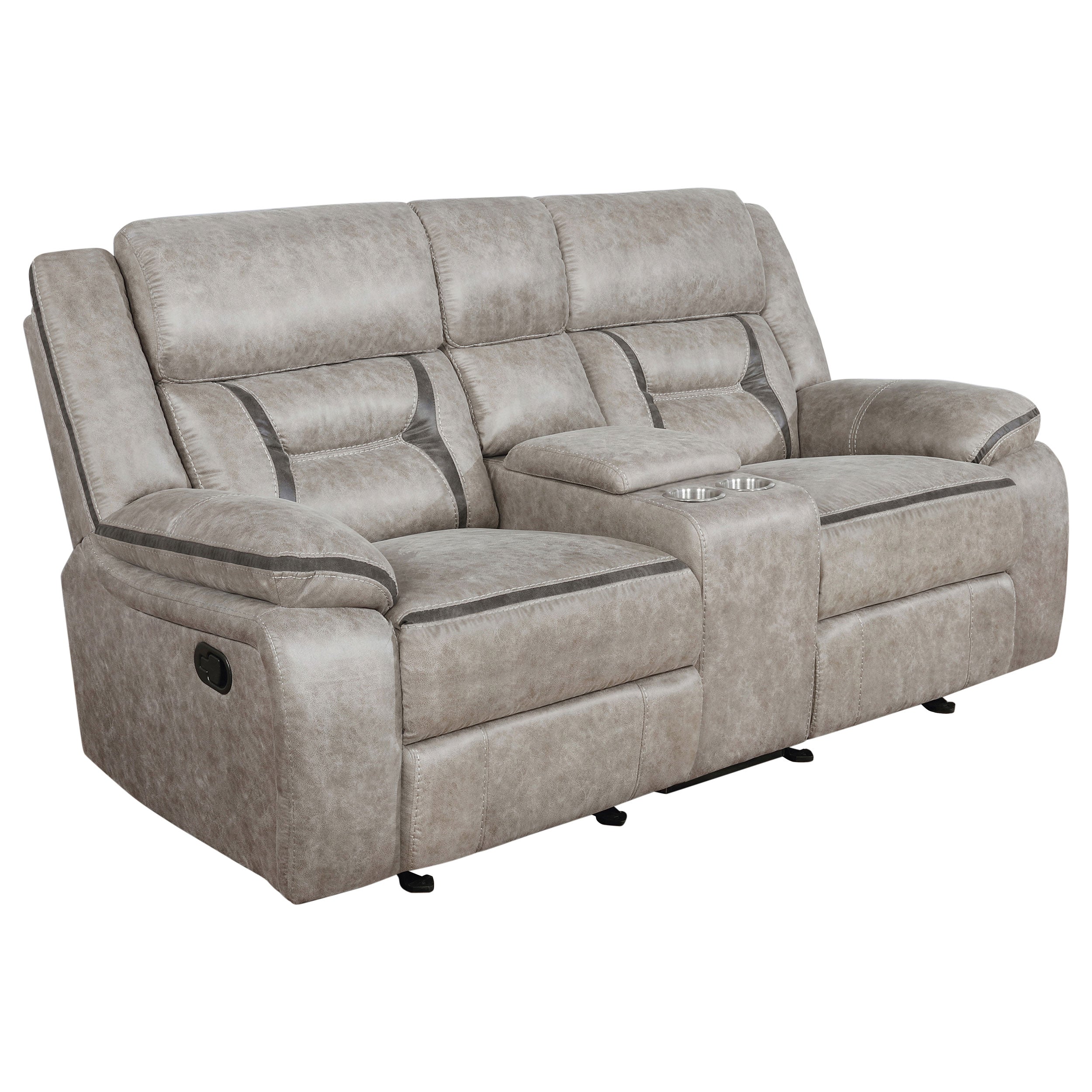 Greer Reclining Glider Loveseat - Luxury Home Furniture (MI)