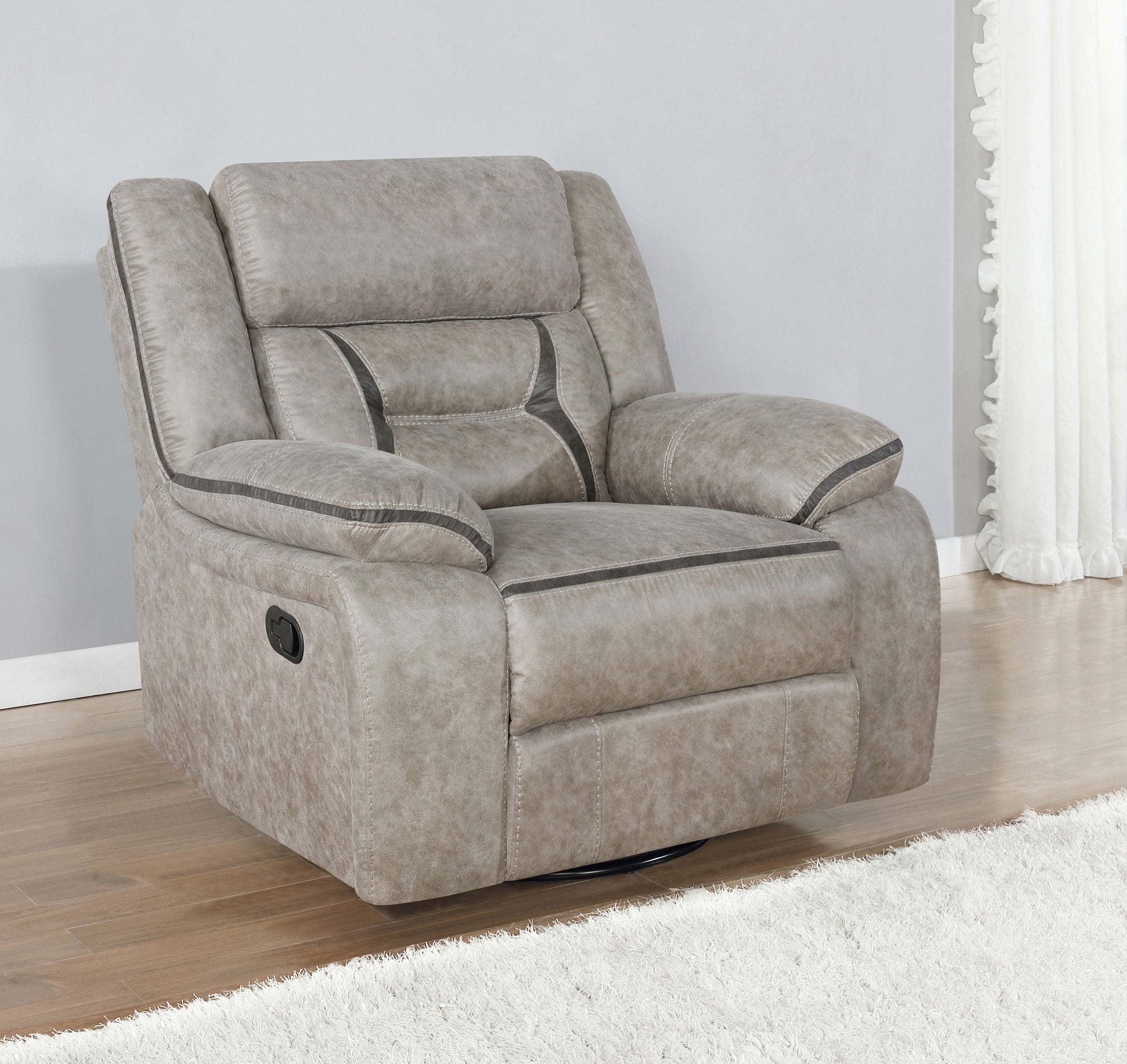 Greer Swivel Glider Recliner - Luxury Home Furniture (MI)
