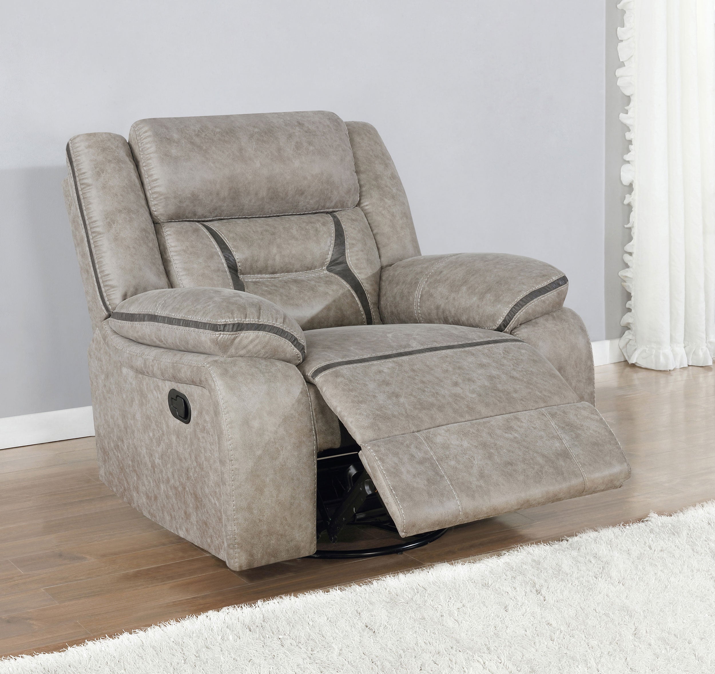 Greer Swivel Glider Recliner - Luxury Home Furniture (MI)