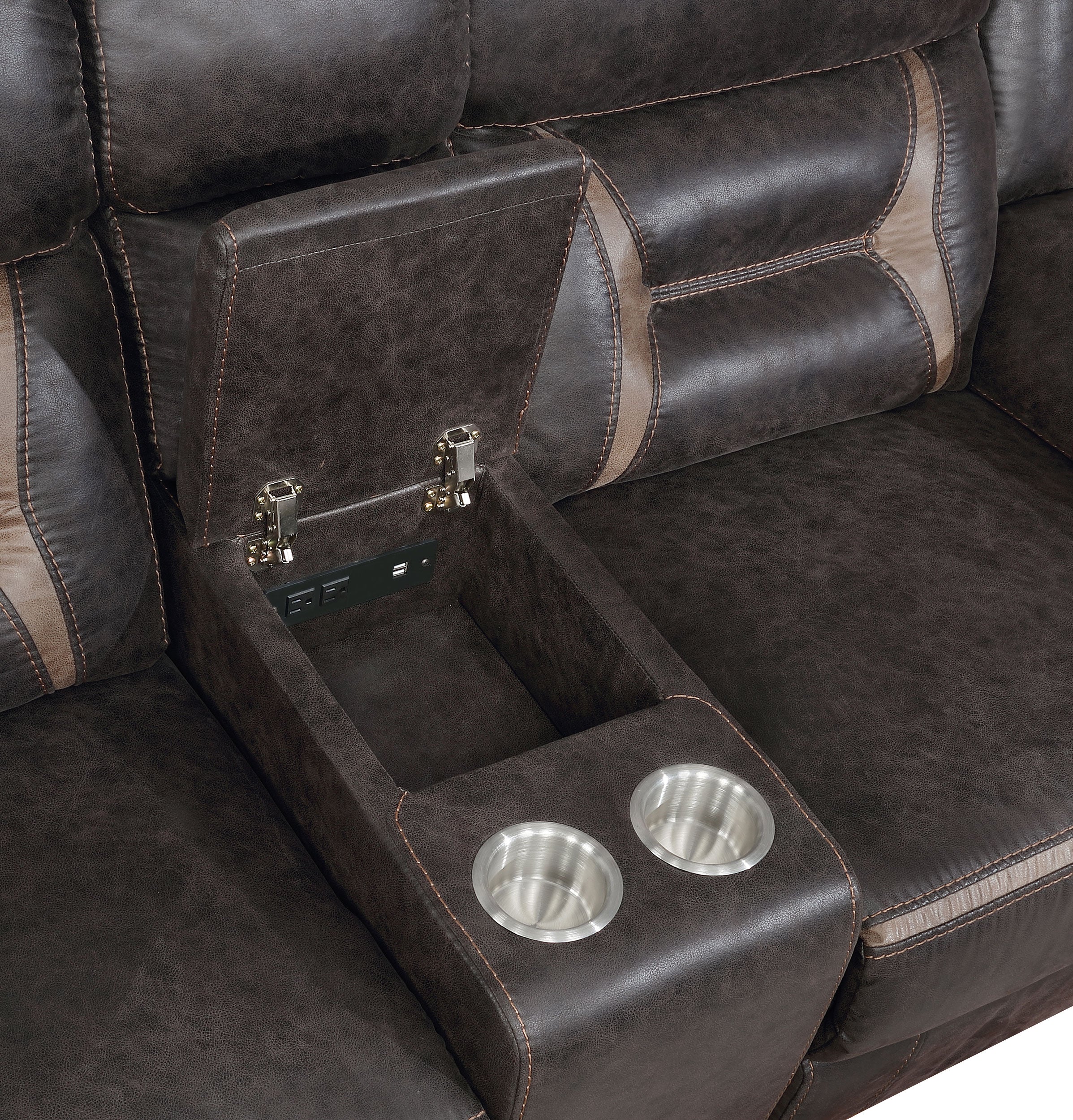 Greer Reclining Sofa Set - Luxury Home Furniture (MI)