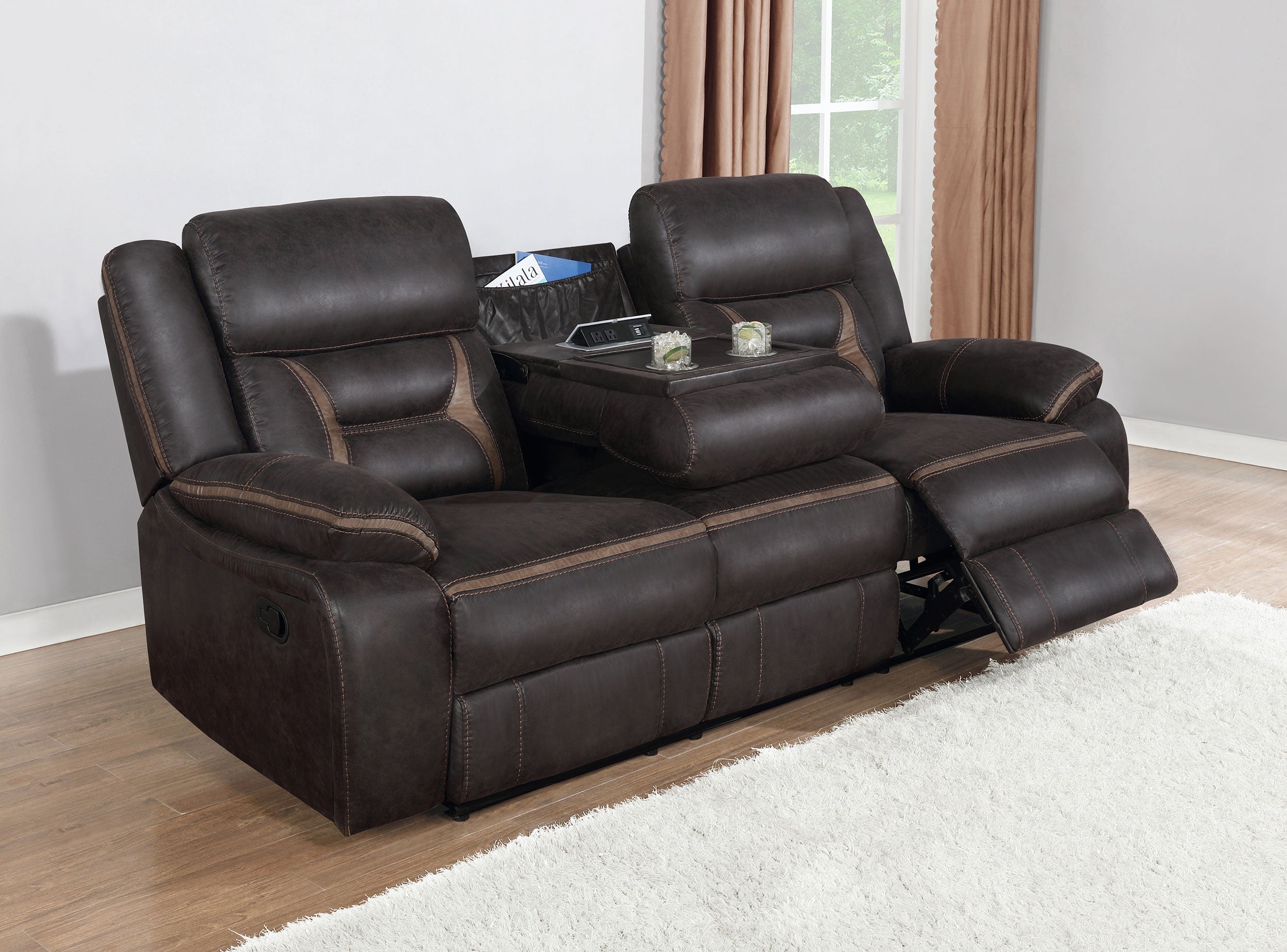 Greer Reclining Sofa - Luxury Home Furniture (MI)