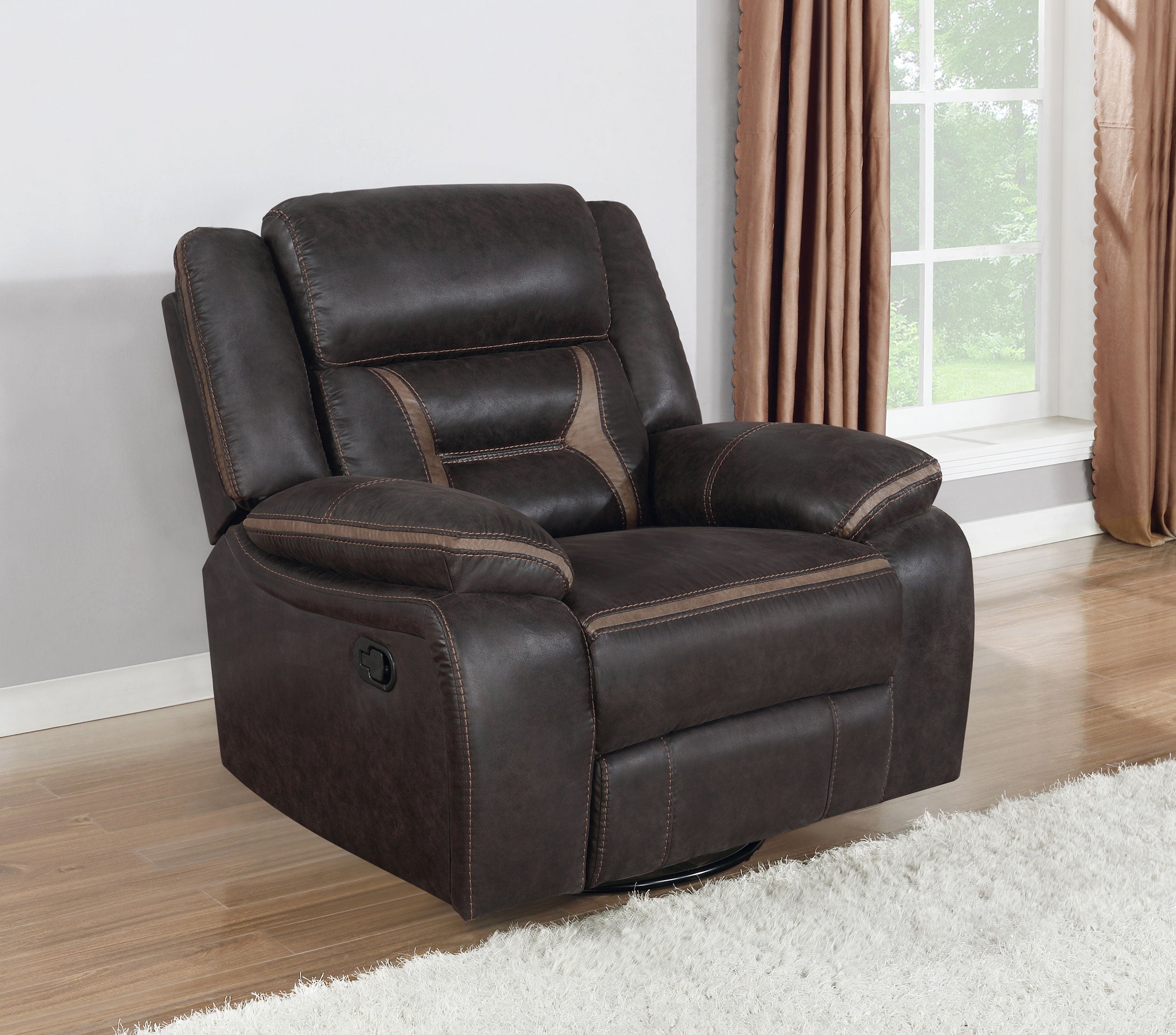 Greer Swivel Glider Recliner - Luxury Home Furniture (MI)