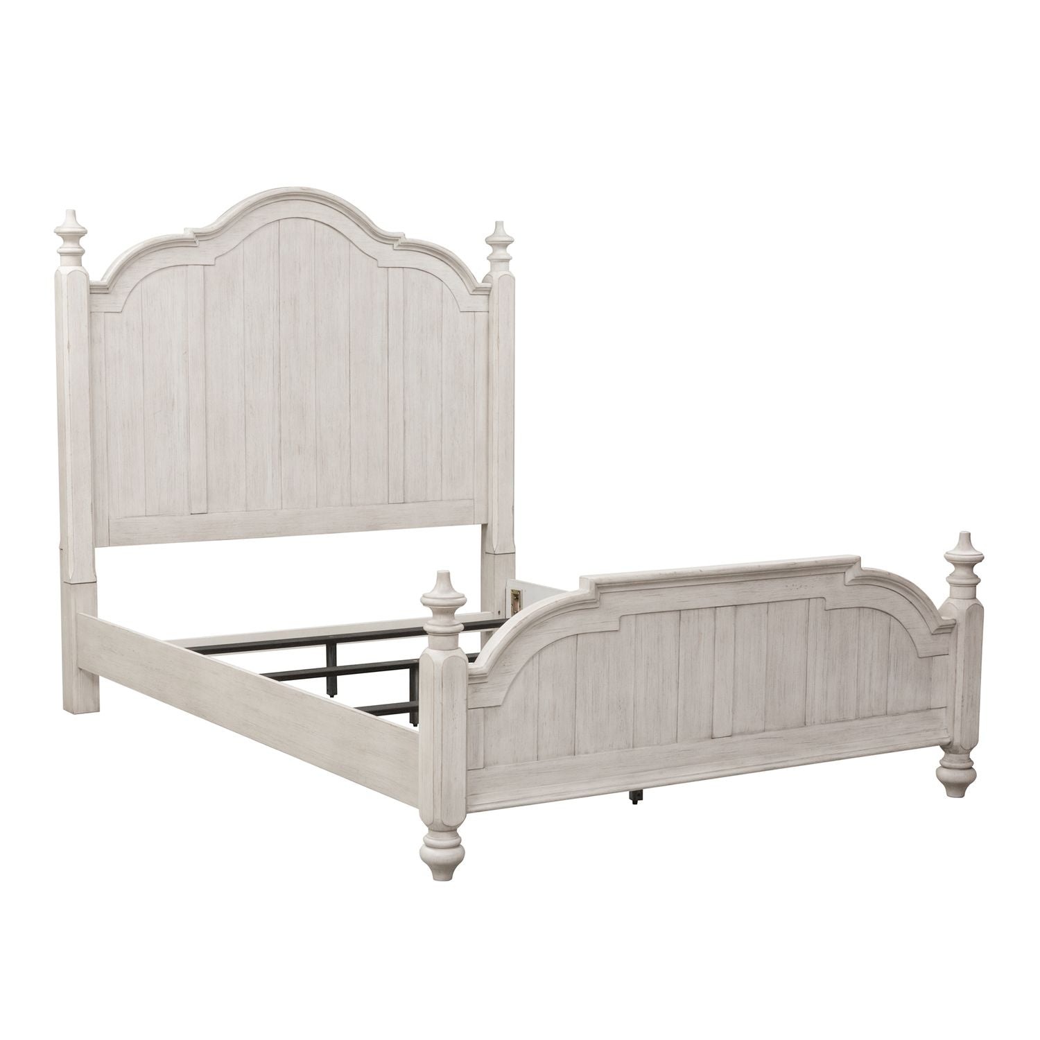 Farmhouse Reimagined Queen Poster Bed