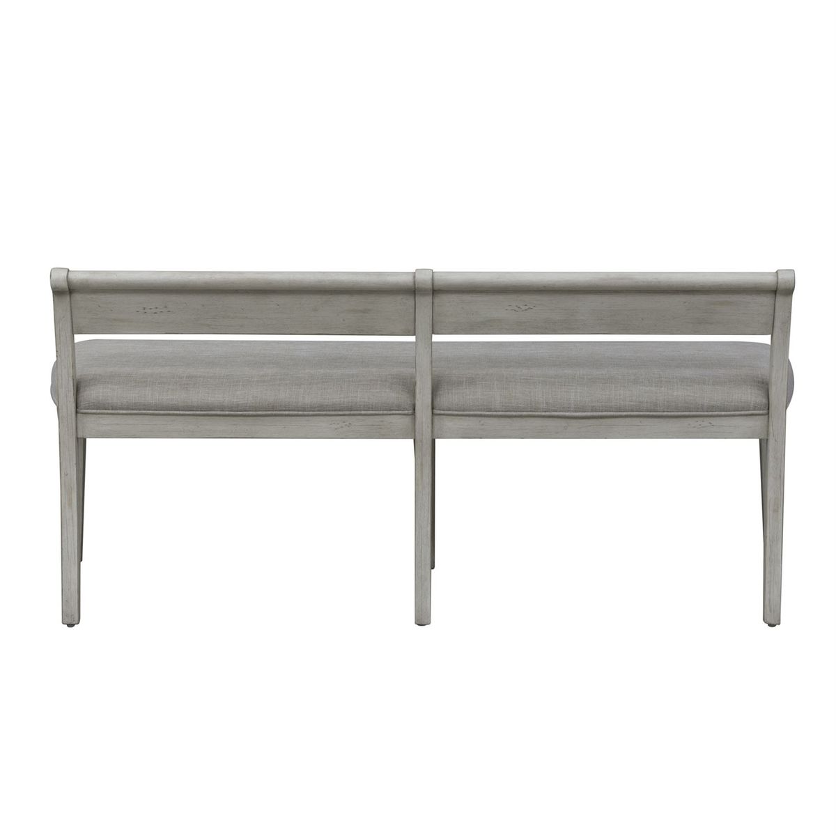 Liberty Furniture Farmhouse Reimagined Upholstered Bench (RTA) in Antique White - Luxury Home Furniture (MI)