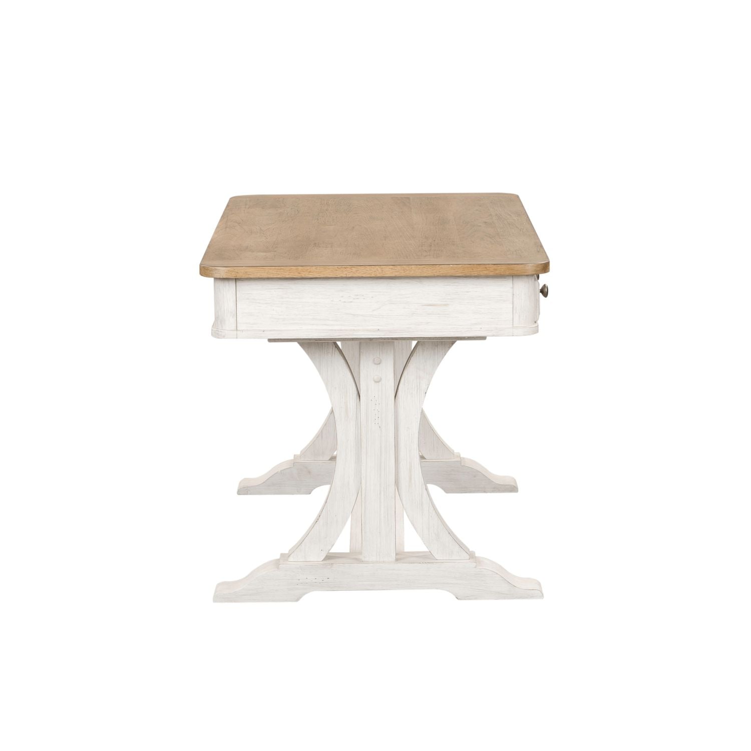 Farmhouse Reimagined Writing Desk in Antique White image