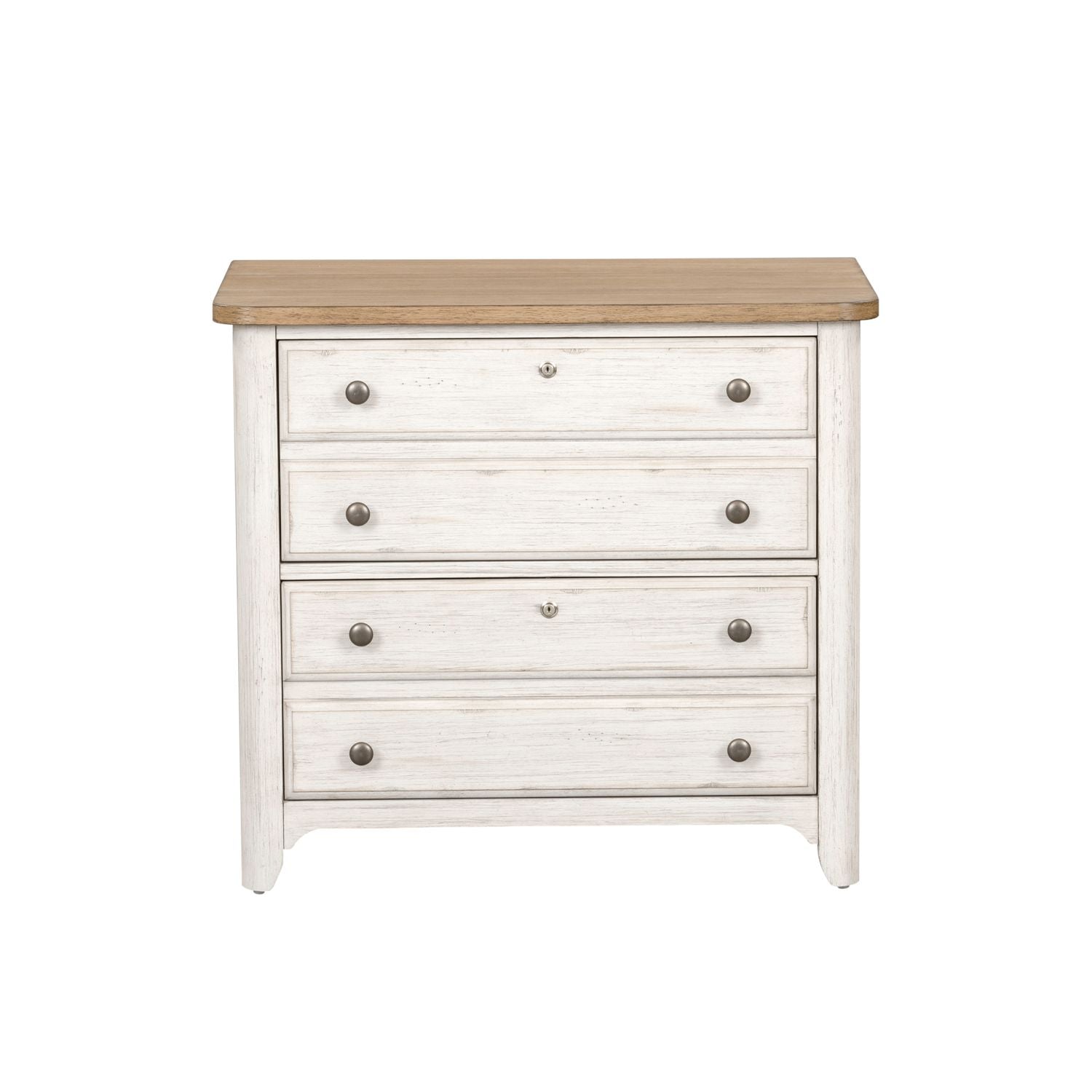 Farmhouse Reimagined Lateral File in Antique White image
