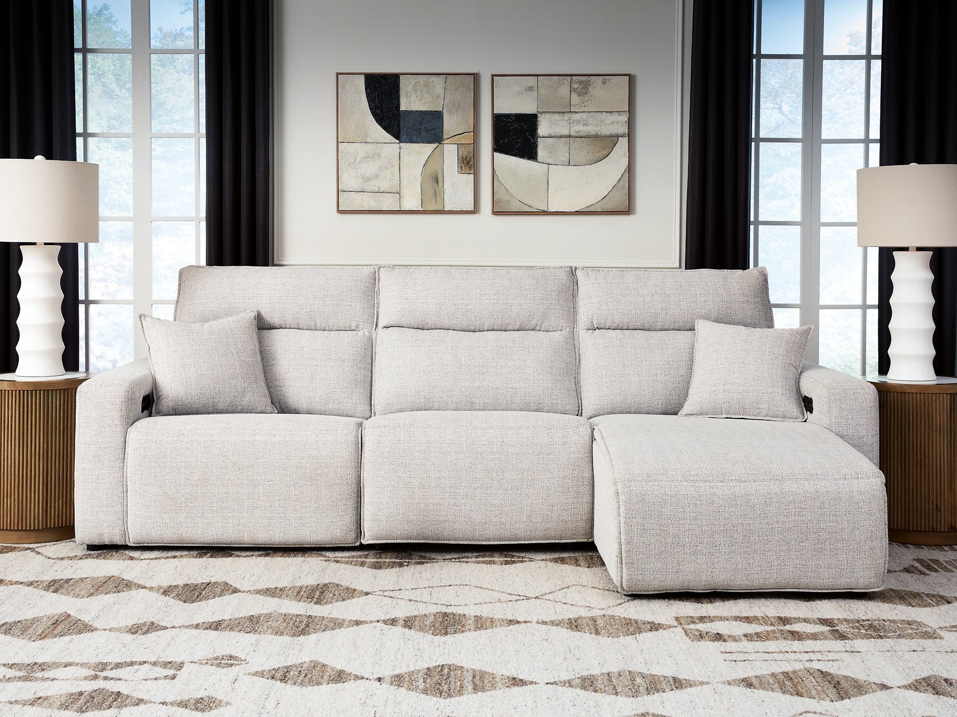 Modmax II Reclining Sofa Chaise - Luxury Home Furniture (MI)