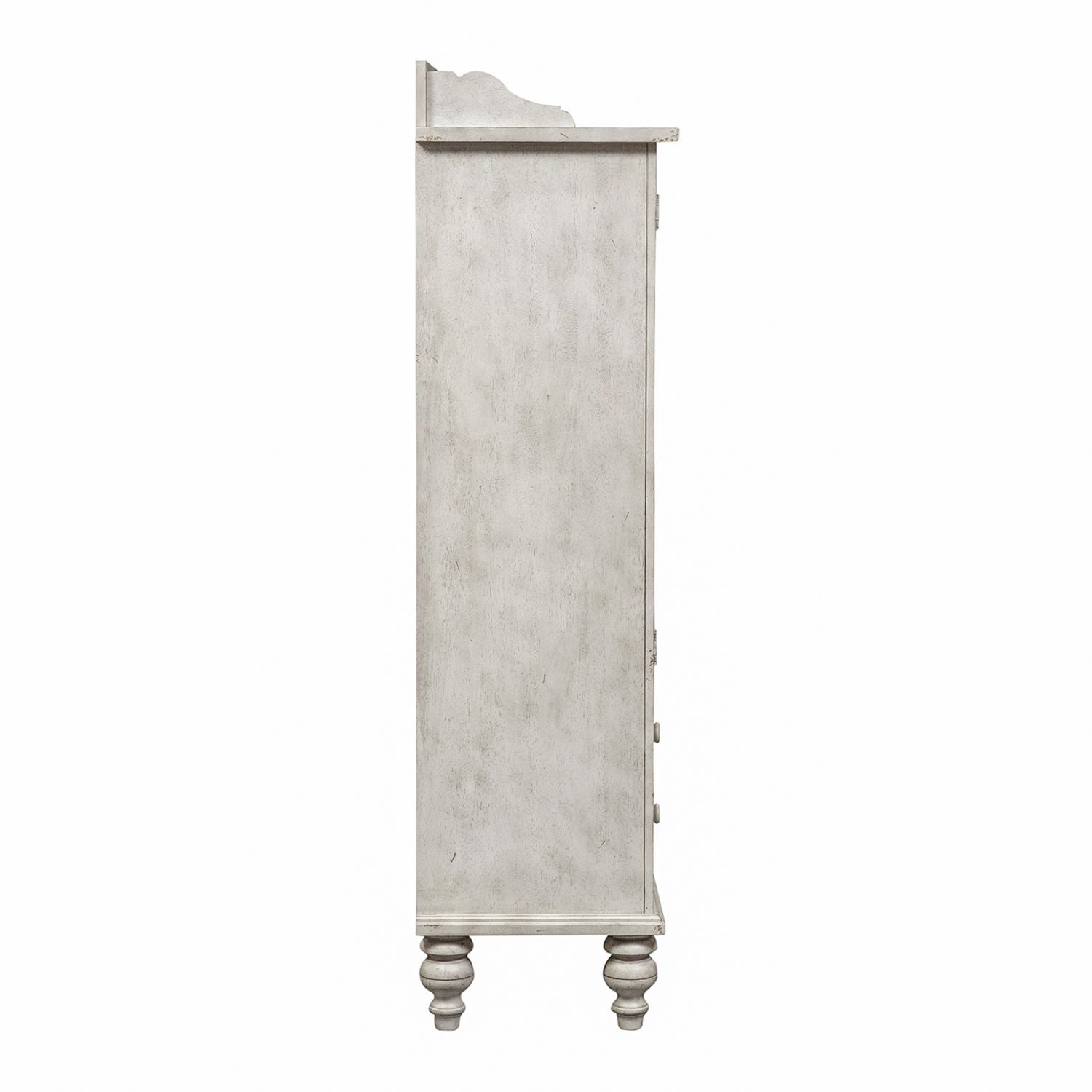 Whitney Display Cabinet in Weathered Gray