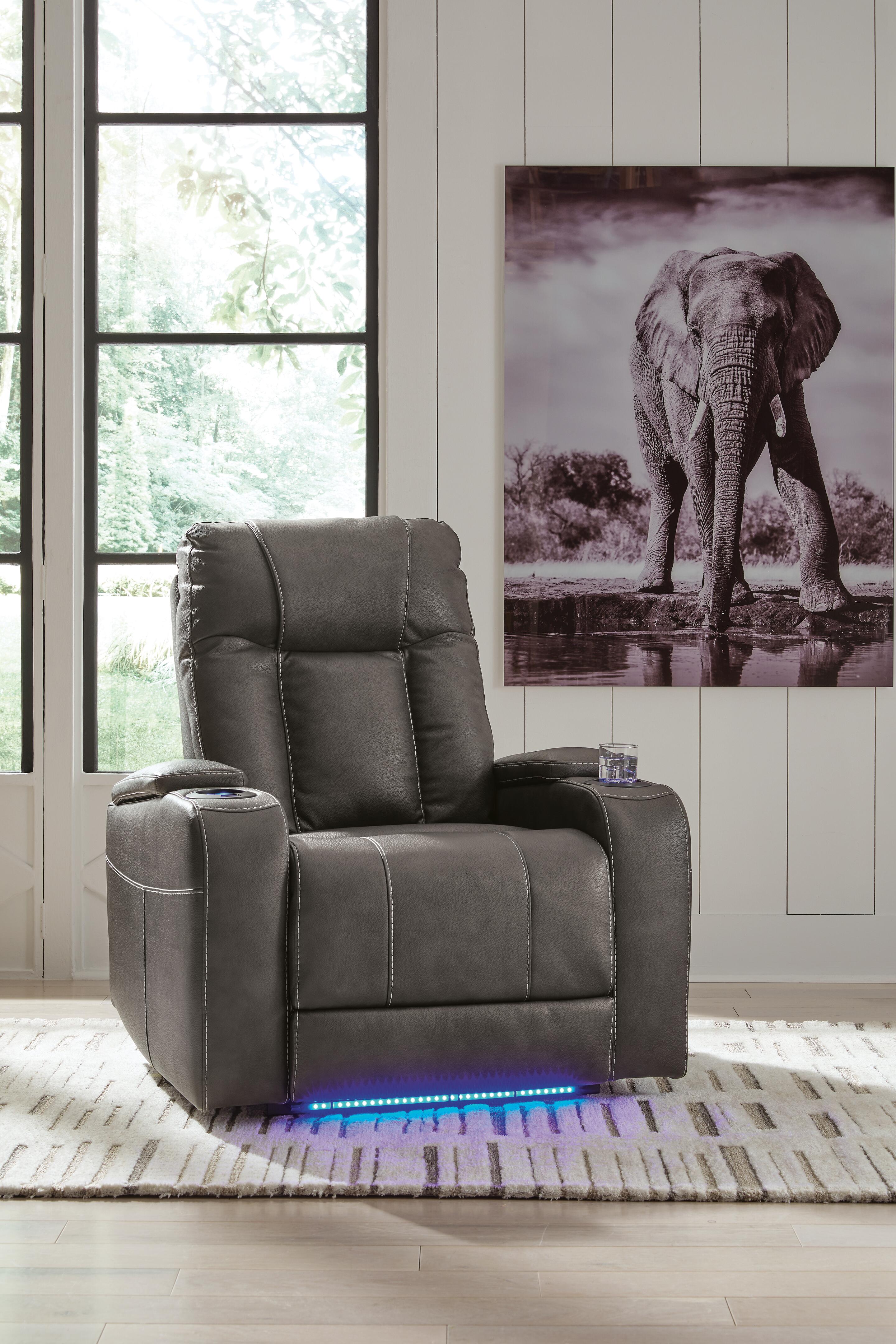 Feazada Power Recliner - Luxury Home Furniture (MI)