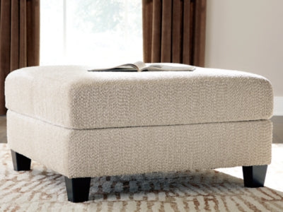 Steelwater Retreat Oversized Accent Ottoman - Luxury Home Furniture (MI)