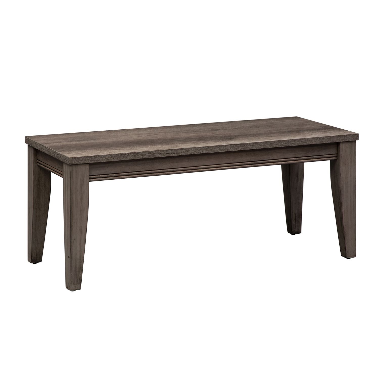 Tanners Creek Bench (RTA) in Greystone - Luxury Home Furniture (MI)