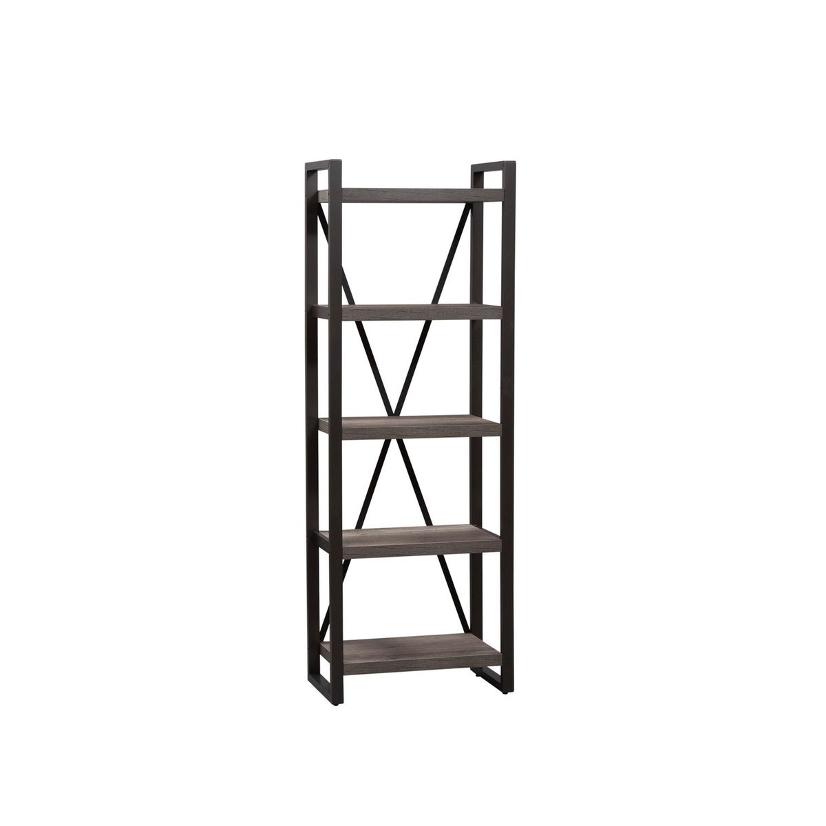 Liberty Furniture Tanners Creek Tall Pier Unit in Greystone